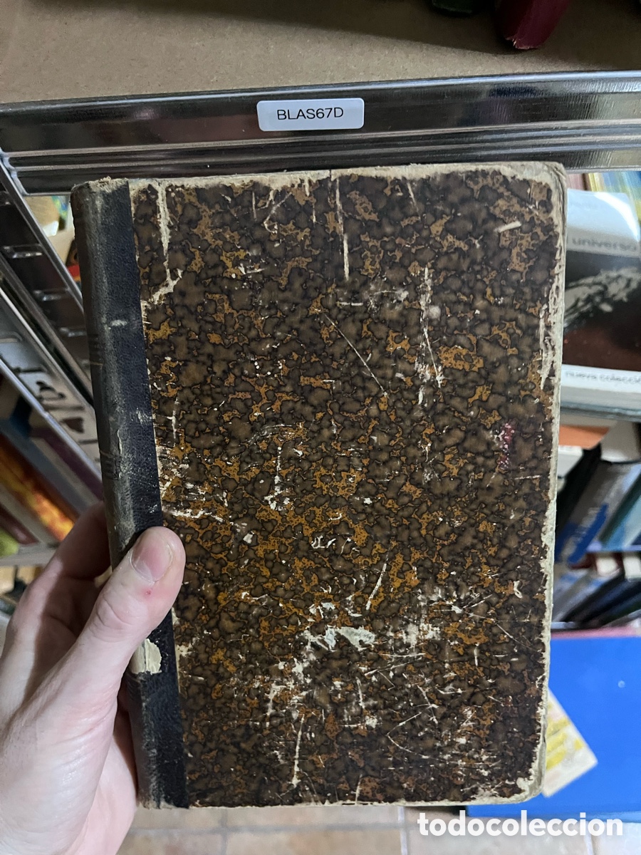 Libros de segunda mano: Blas67D a&ntilde;o 1884 PRINCIPIOS FUNDAMENTALES DE F&Iacute;SICA PURA Y NOCIONES DE METEOROLOGIA Rodrigo sanjurjo