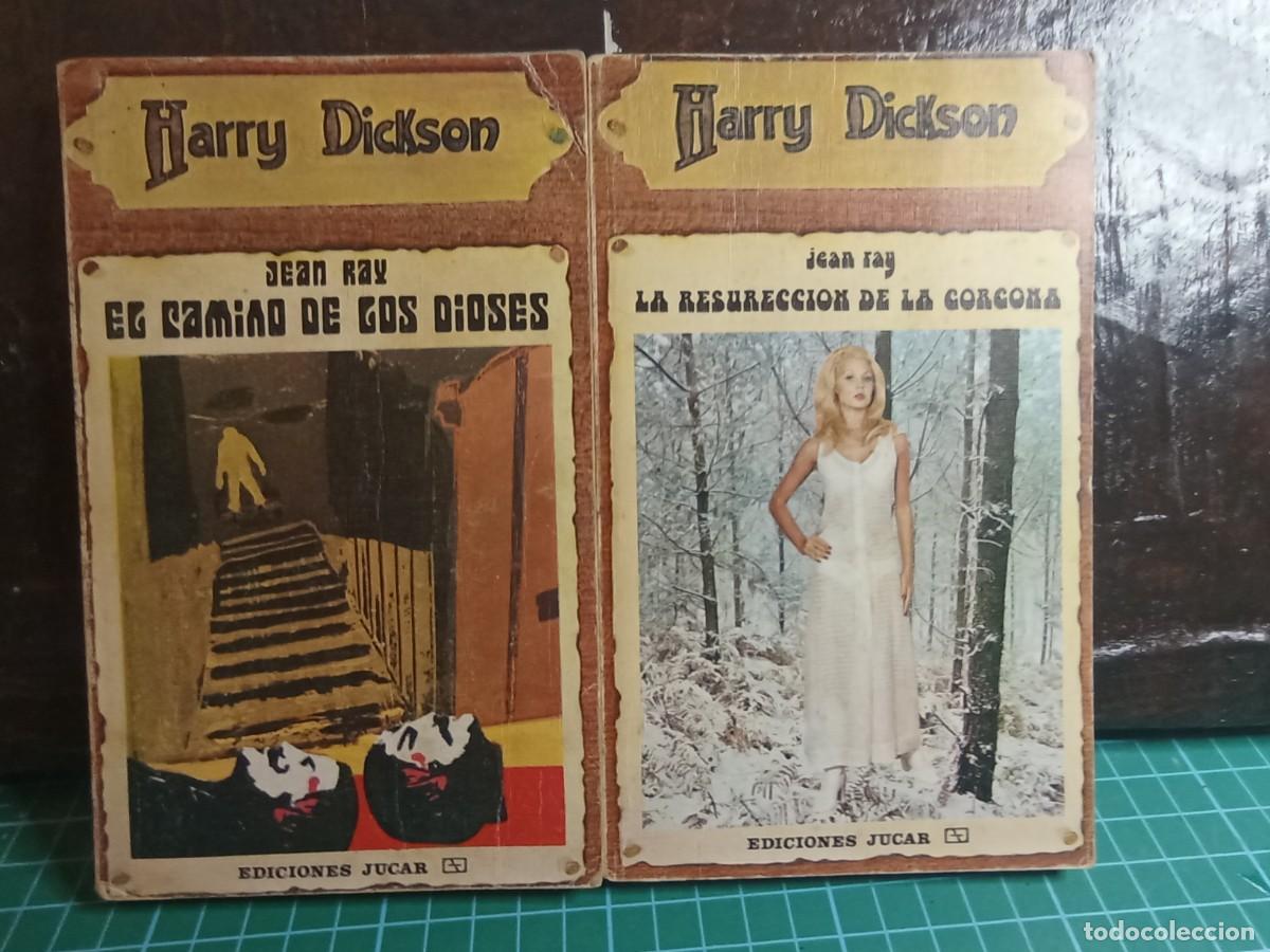 Libros de segunda mano: 159- Lote 2 Libros Harry Dickson - Jean Ray - Ed. J&uacute;car (1972) - Muy Buen Estado