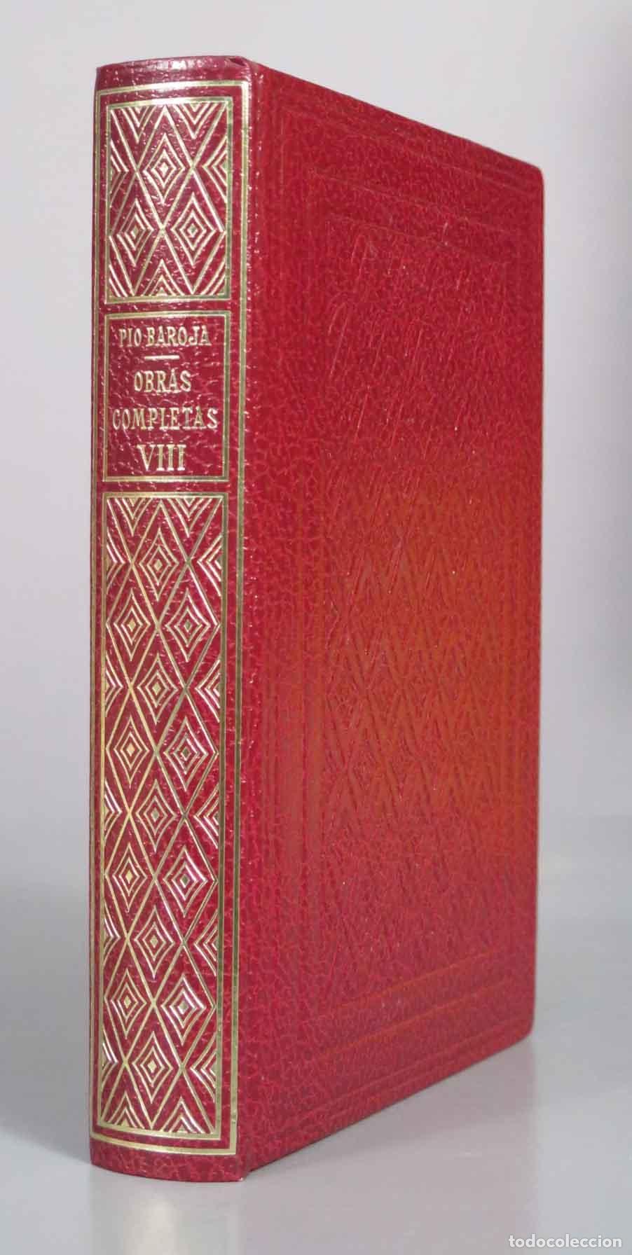 Libros de segunda mano: Obras completas - P&iacute;o Baroja - Biblioteca Nueva. TOMO VIII 1951
