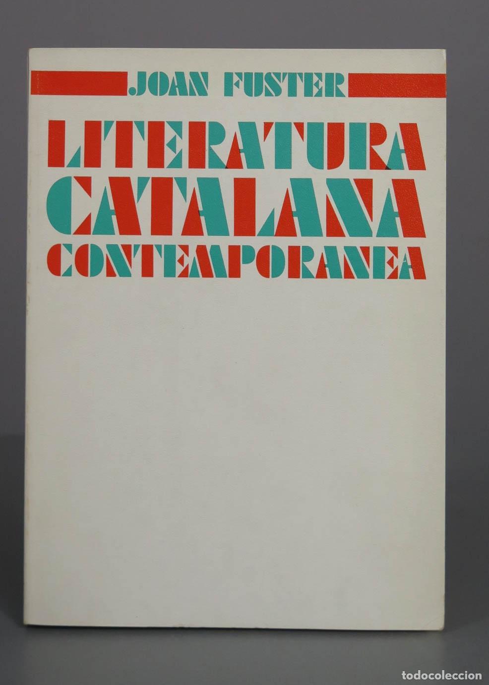 Libros de segunda mano: Literatura catalana contemporanea - Joan Fuster - Editora Nacional