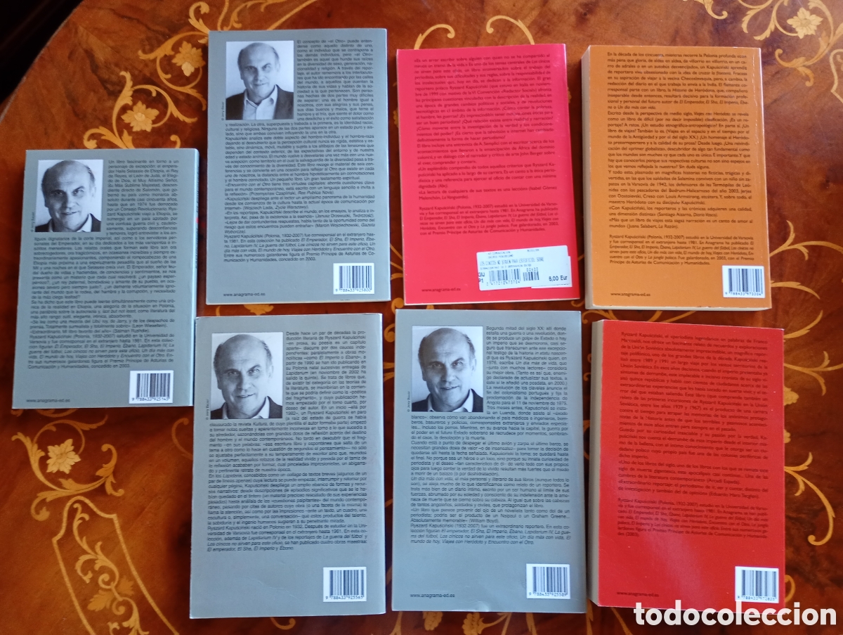 Libros de segunda mano: Reyszard Kapuszinski colecci&oacute;n de 7 libros 65&euro; - Foto 2