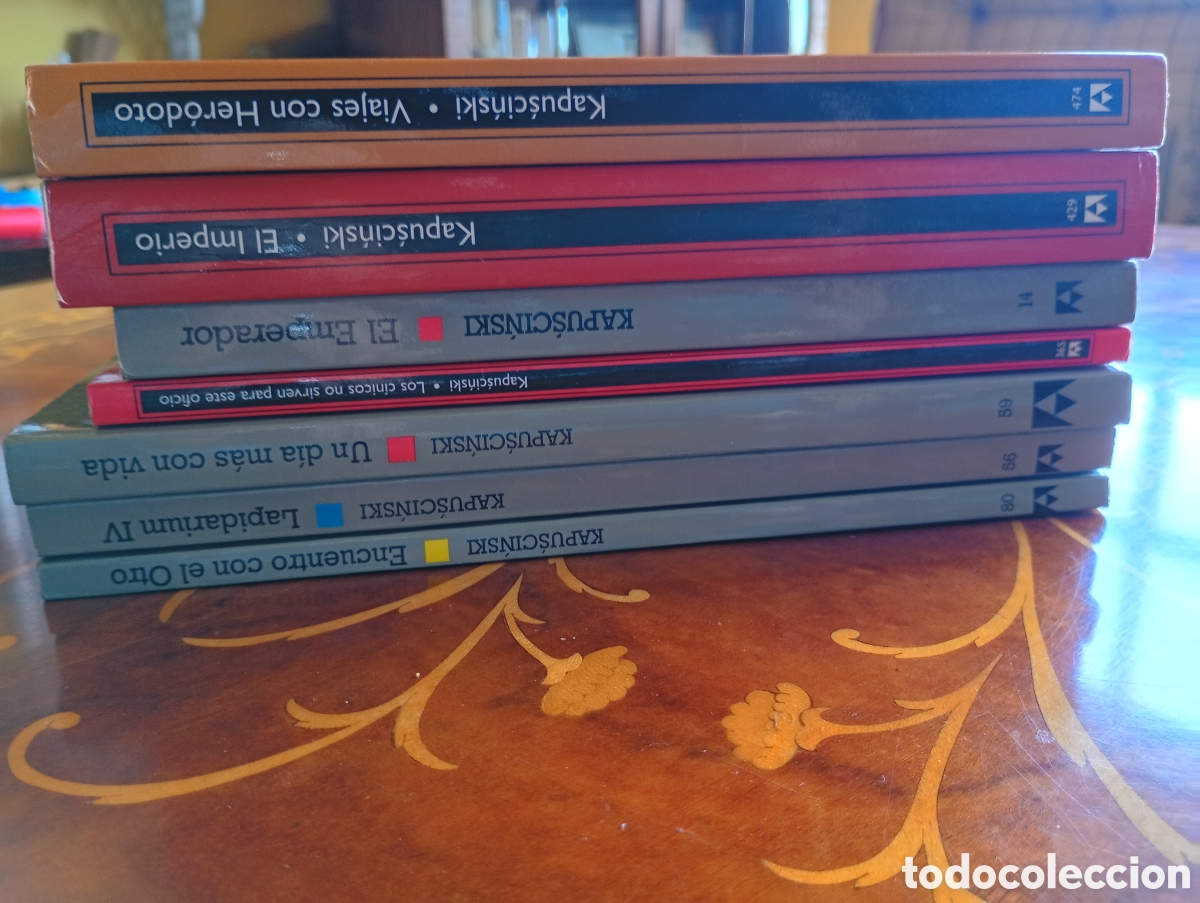 Libros de segunda mano: Reyszard Kapuszinski colecci&oacute;n de 7 libros 65&euro; - Foto 4
