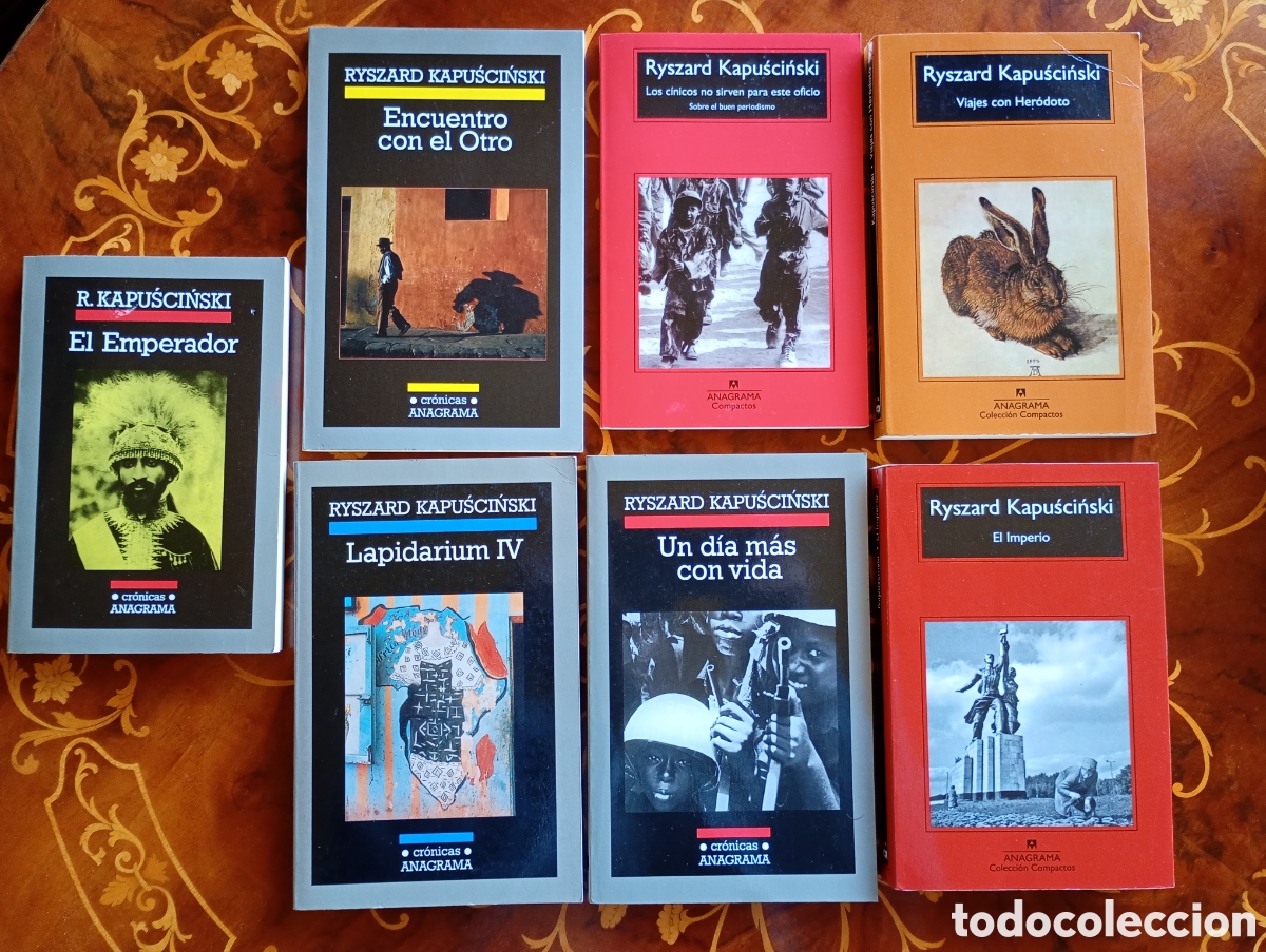 Libros de segunda mano: Reyszard Kapuszinski colecci&oacute;n de 7 libros 65&euro;