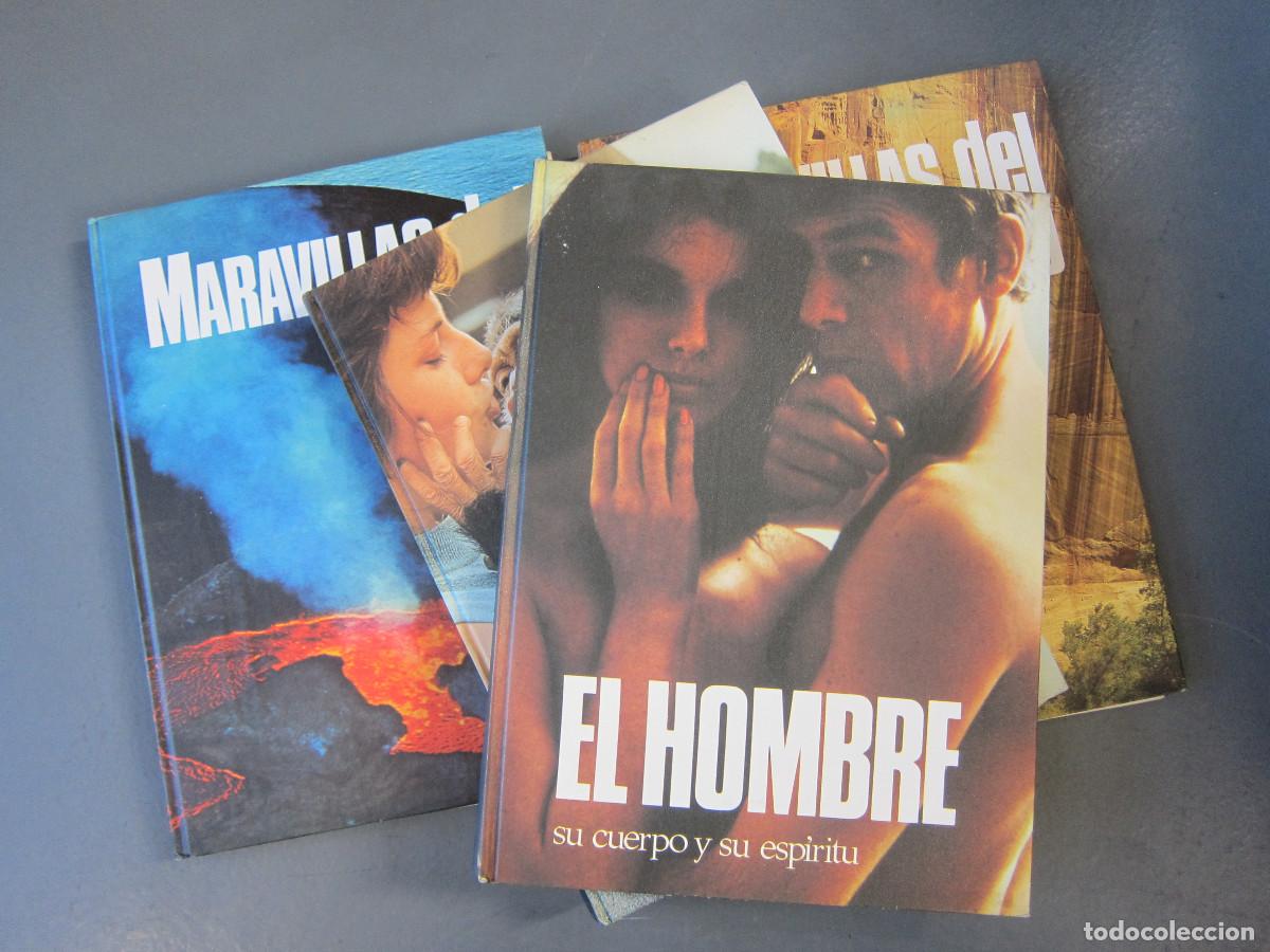 Libros de segunda mano: PACK MARAVILLAS DEL MUNDO I Y II, ETOLOG&Iacute;A, EL HOMBRE (C&Iacute;RCULO DE LECTORES) 4 VOL. VIAJES