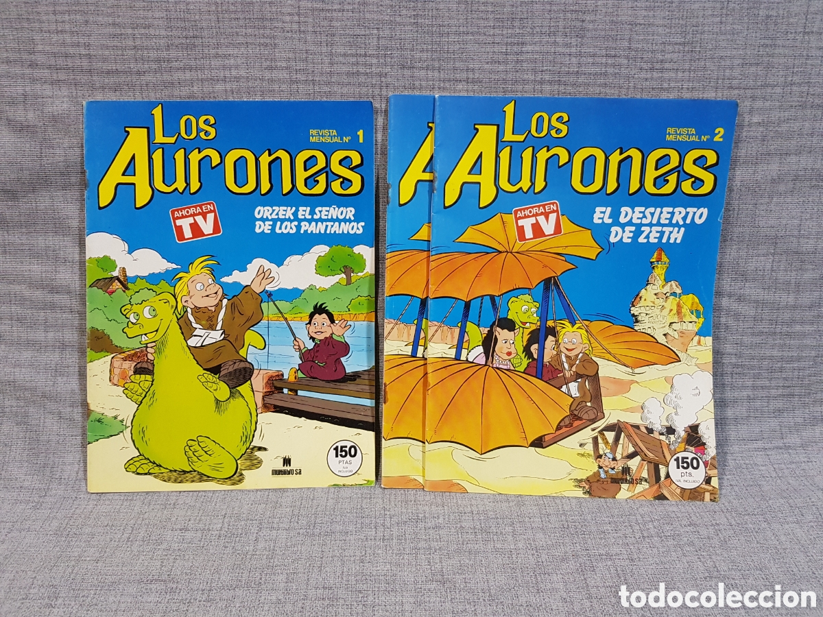 Libros de segunda mano: LOS AURONES REVISTA MENSUAL N⁰1 Y N⁰2 (2 COPIAS)