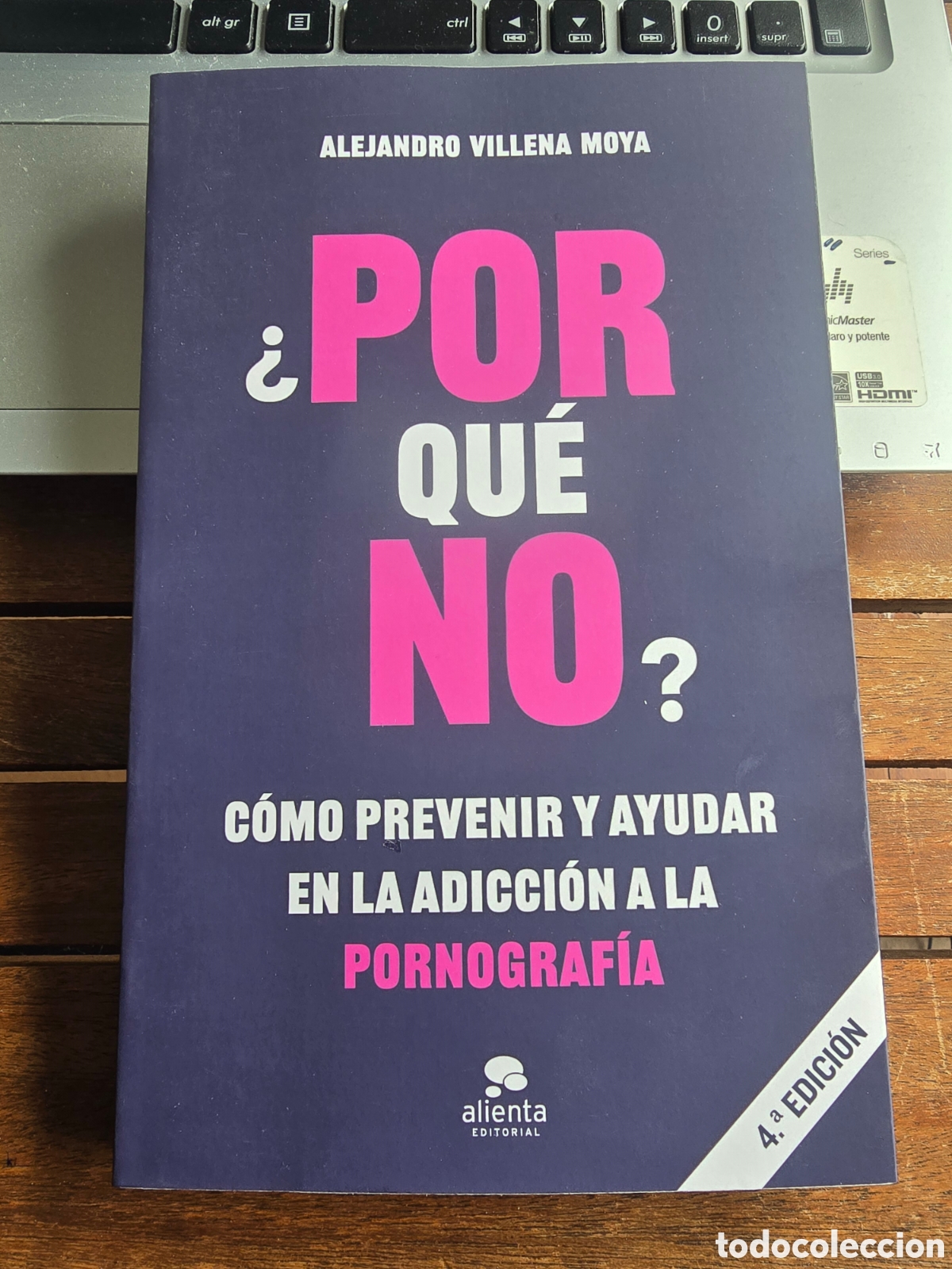 Libros de segunda mano: &iquest;POR QUE NO? ALEJANDRO VILLENA MOYA Editorial ALIENTA 4ta edicion 2026 Autoayuda