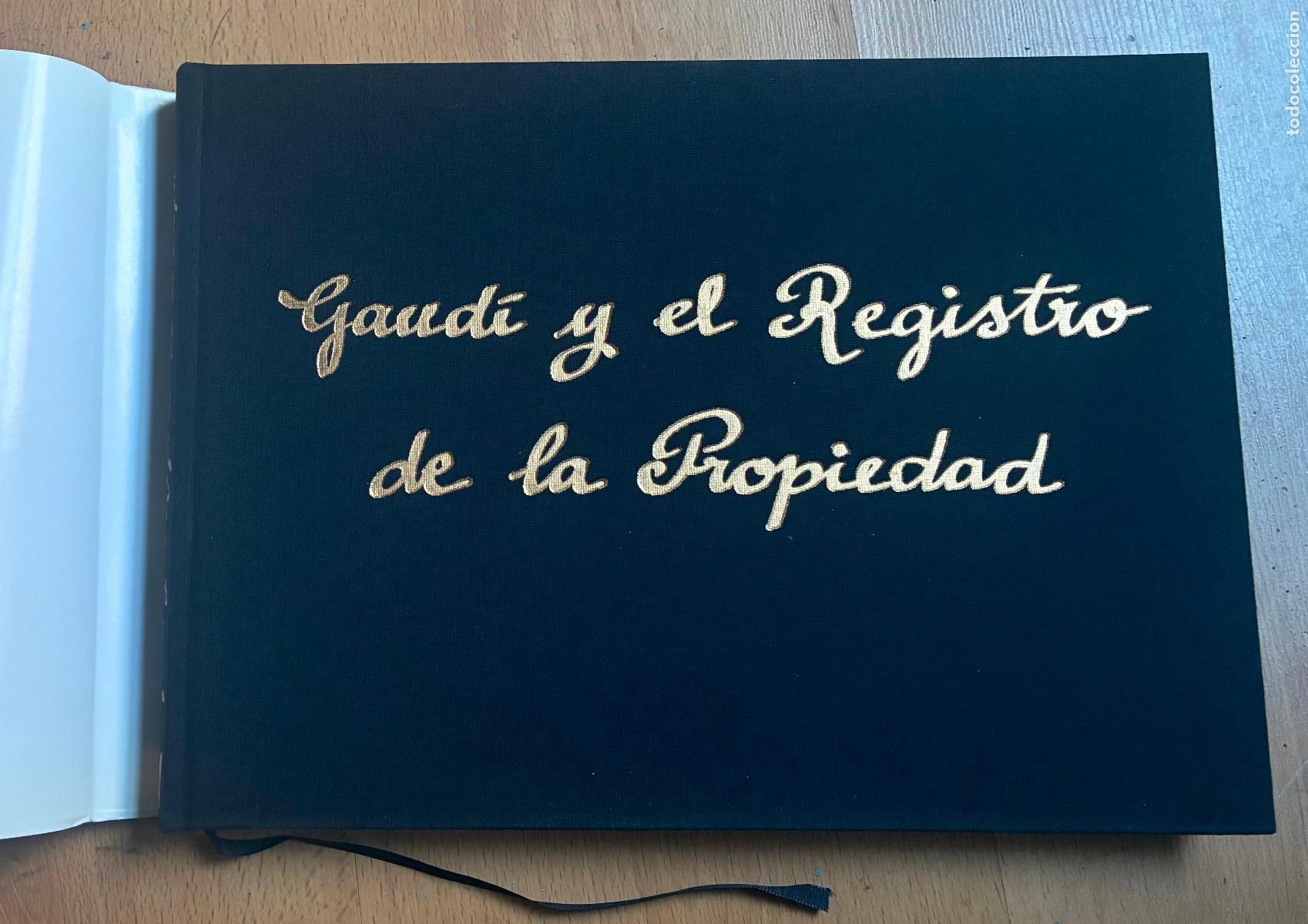 Libros de segunda mano: GAUDI Y EL REGISTRO DE LA PROPIEDAD, Luis Gueilburt - Foto 2