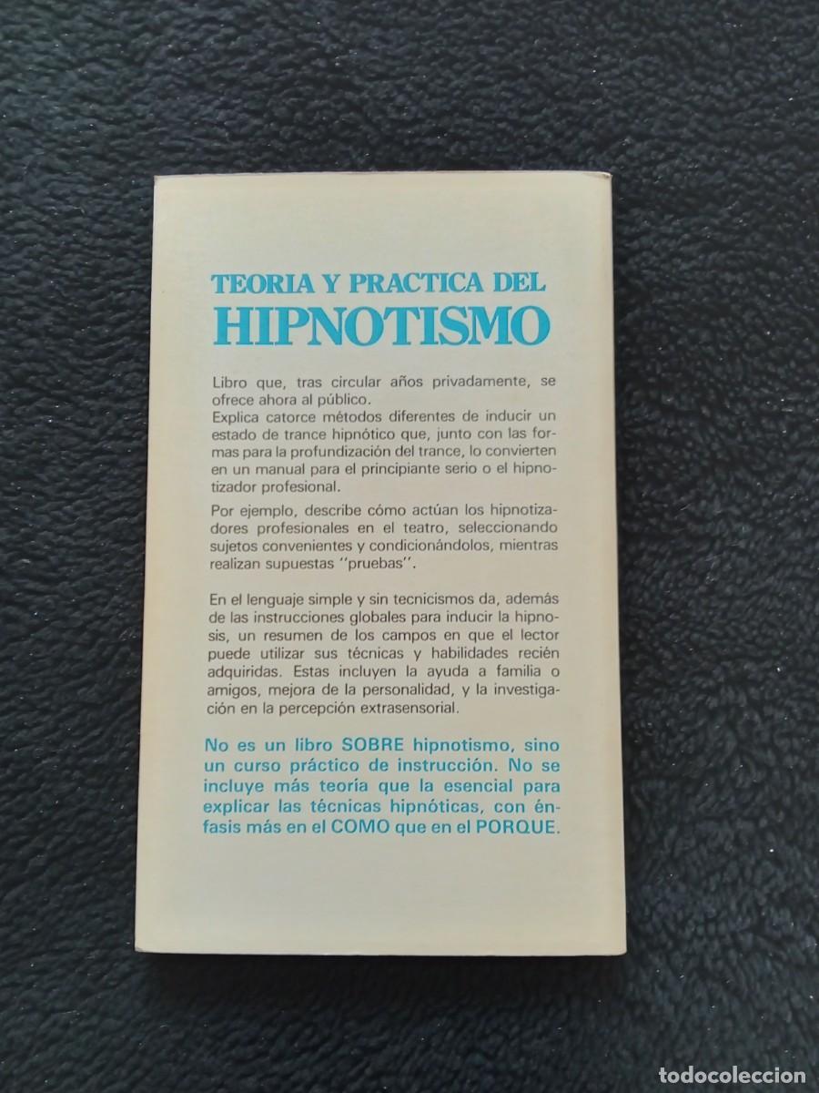 Libros de segunda mano: TEOR&Iacute;A Y PR&Aacute;CTICA DEL HIPNOTISMO. WILLIAM J. OUSBY. EDAF, A&Ntilde;O 1982 - Foto 2