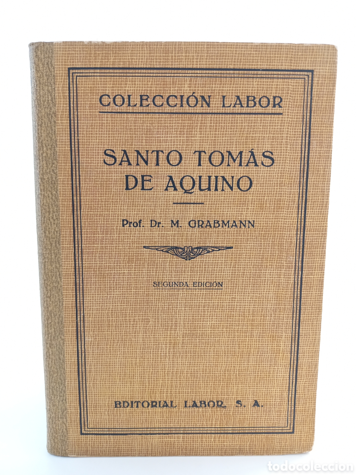 Libros de segunda mano: Santo Tom&aacute;s de Aquino. Martin Grabmann. Labor, 1945. Ilustrado.