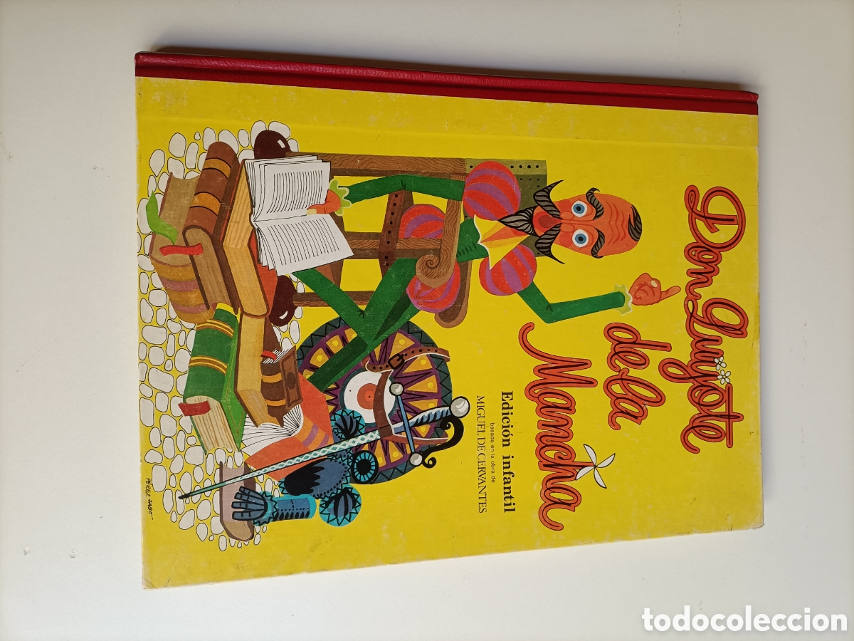 Libros de segunda mano: Don Quijote de la Mancha. Edici&oacute;n infantil Editorial Ram&oacute;n sopena 1979