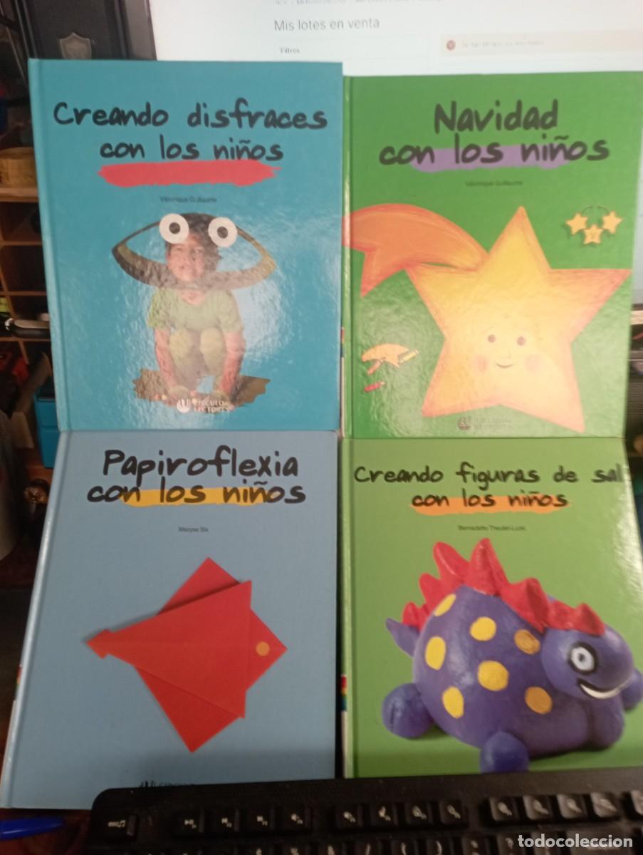 Libros de segunda mano: 173- Lote 4 Libros Manualidades Infantiles - C&iacute;rculo de Lectores (Tapa Dura)