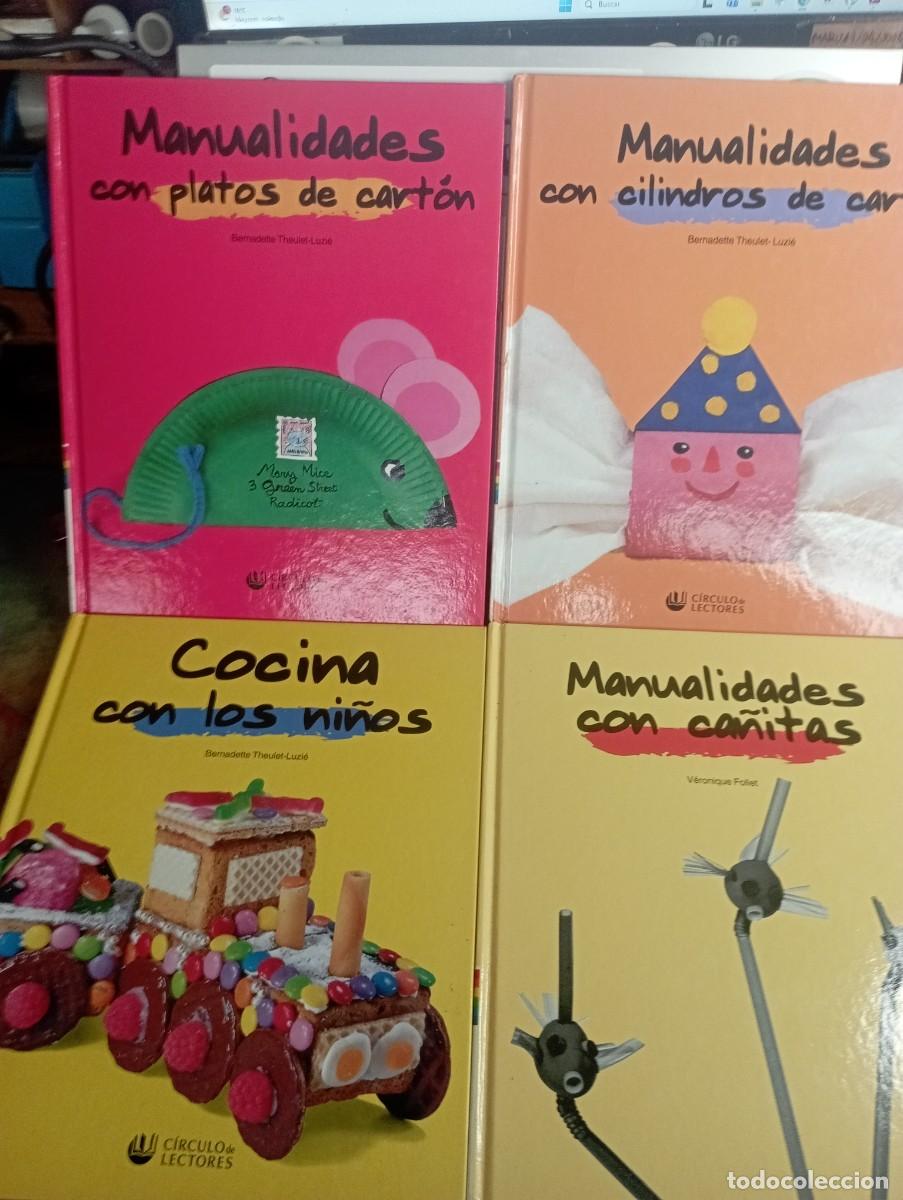 Libros de segunda mano: 174- Lote 4 Libros Manualidades Infantiles - C&iacute;rculo de Lectores (Tapa Dura)