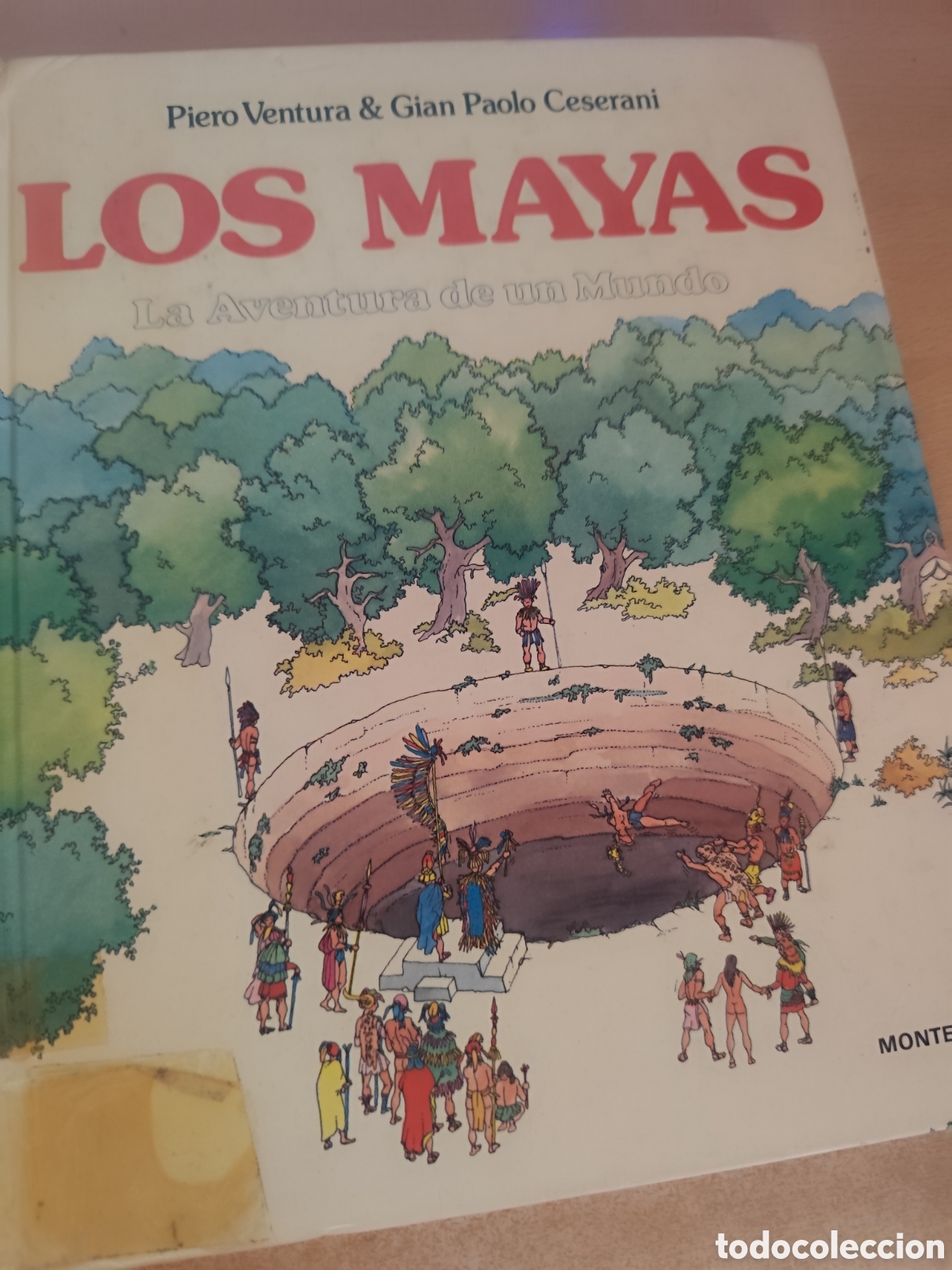 Libros de segunda mano: LOS MAYAS LA EVENTURA DE UN MUNDO RF297G