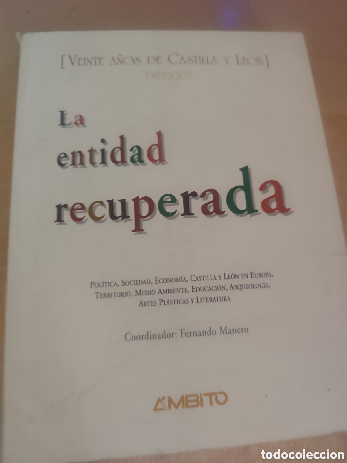 Libros de segunda mano: LA ENTIDAD RECUPERADA RF 289G