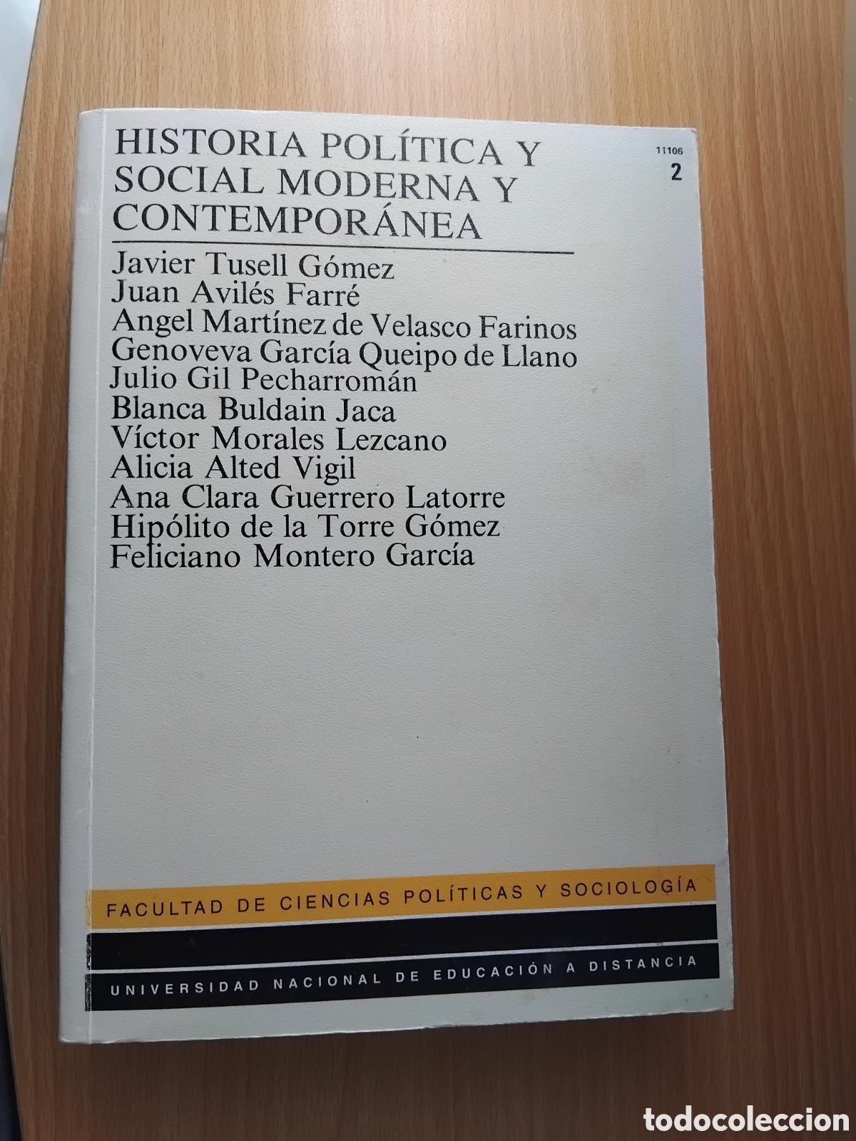 Libros de segunda mano: Historia pol&iacute;tica y social moderna y contempor&aacute;nea Tomo II;VV.AA.;U.N.E.D.;1996