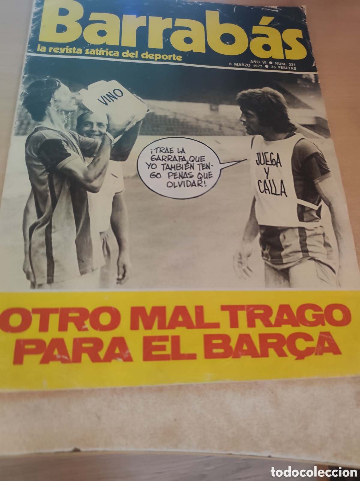Second hand books: BARRABAS REVISTA SATIRICA DEL DEPORTE R5F 246G