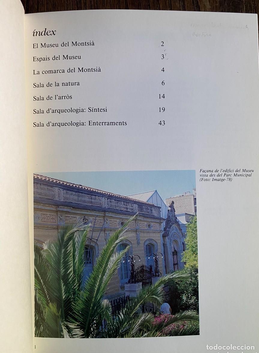 Libros de segunda mano: GUIA DEL MUSEU DEL MONTSI&Agrave; - AMPOSTA 1986 - Foto 2