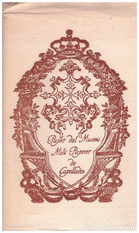 Libri di seconda mano: El Museu-Mol&iacute; Paperer. Guia, hist&ograve;ria del paper i industrialitzaci&oacute; - Ed. Museu-Mol&iacute; Paperer - 1983,