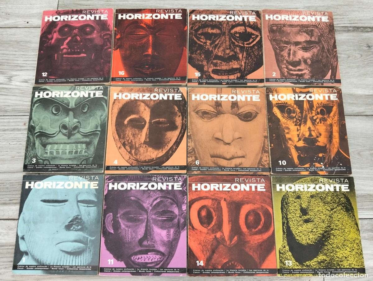 Libros de segunda mano: Antropologia. Parapsicologia. Revistas Horizonte, A&ntilde;os 80, VISITA MI CATALOGO L54