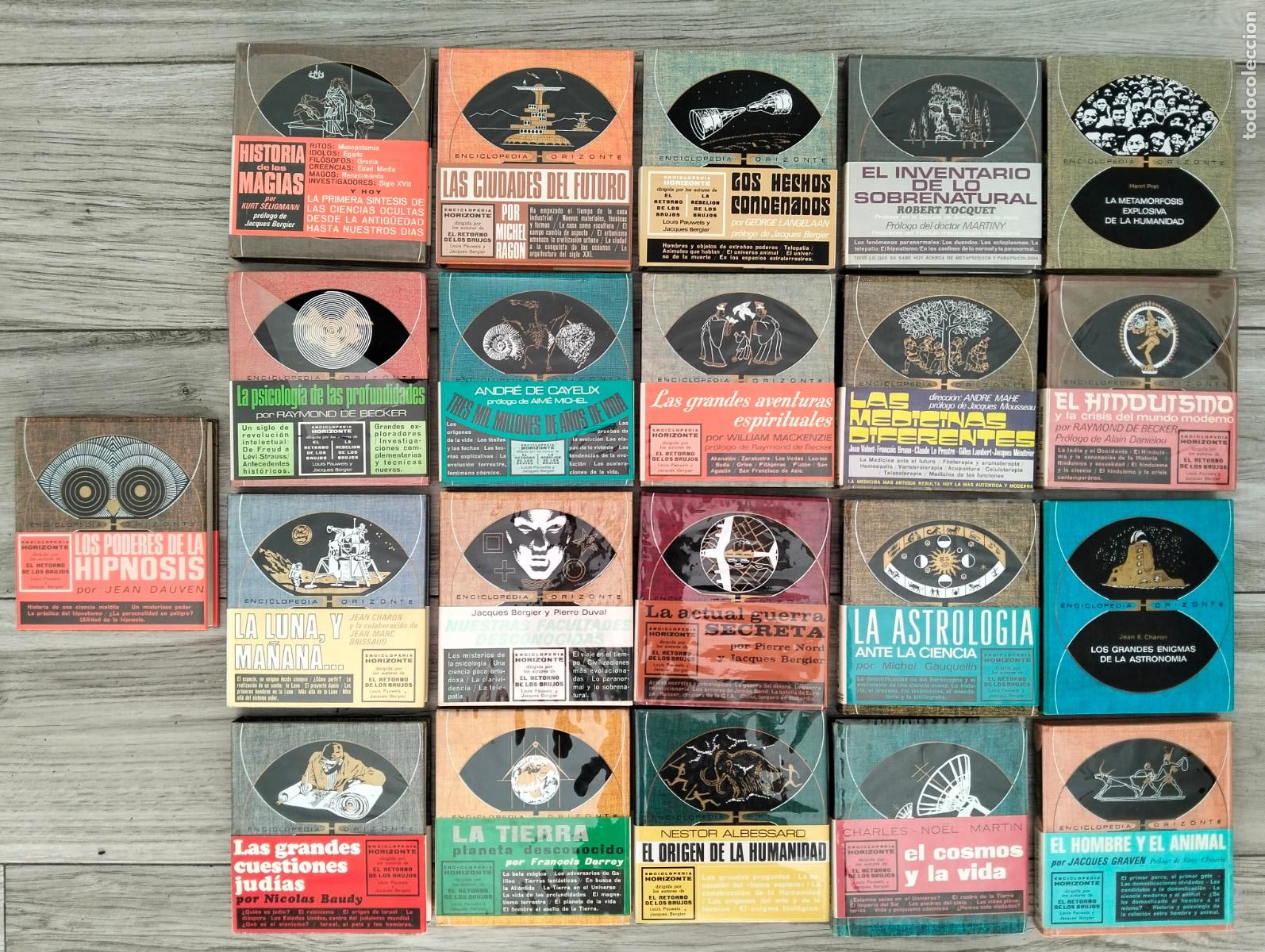 Libros de segunda mano: Parapsicologia. Lote Coleccion Horizontes, A&ntilde;os 80. VISITA MI CATALOGO L54