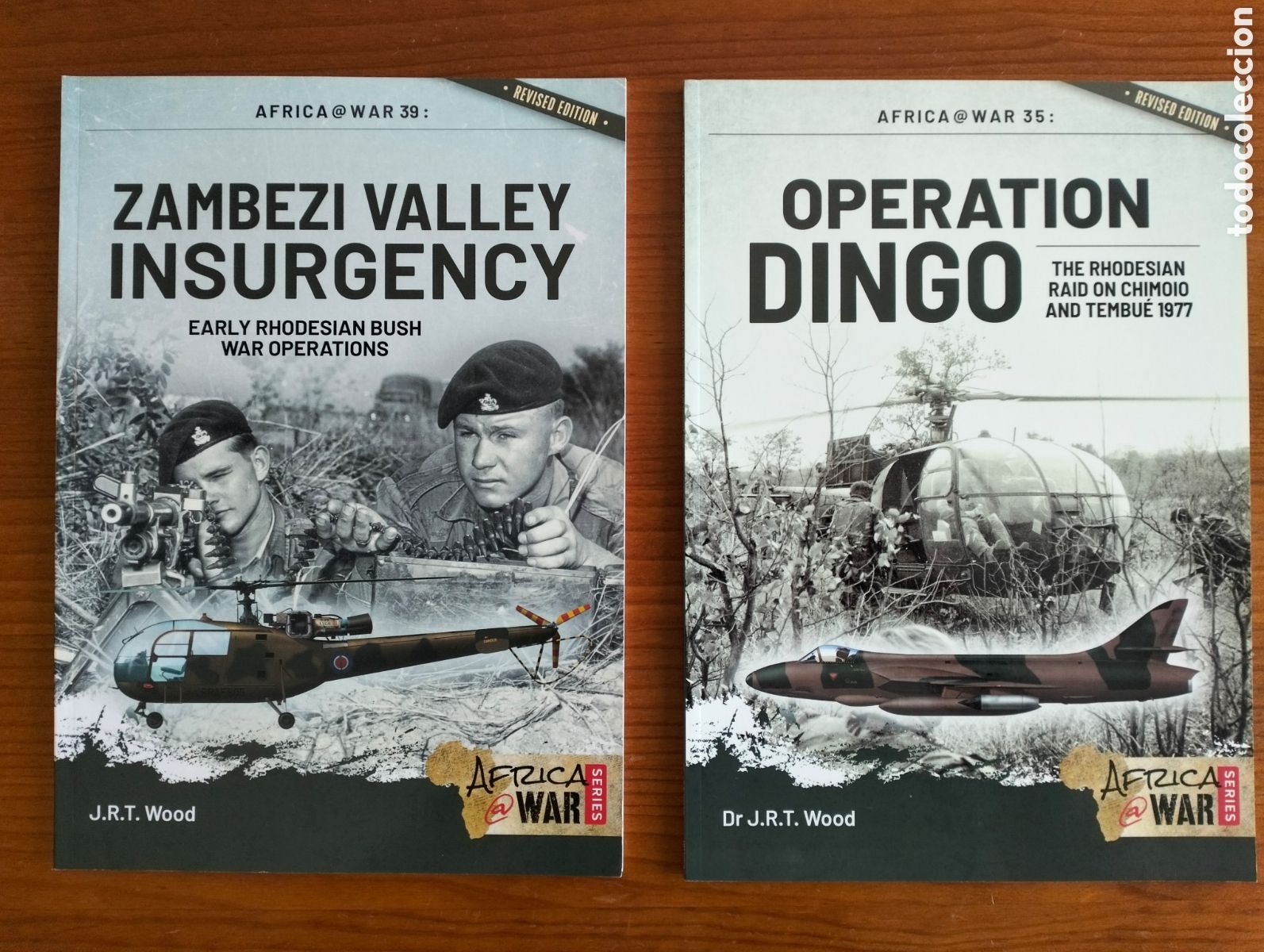 Libros de segunda mano: ZAMBEZI VALLEY INSURGENCY + OPERATION DINGO / Wood, J. / Helion & Cia, 2019 Africa@War Series 39+35