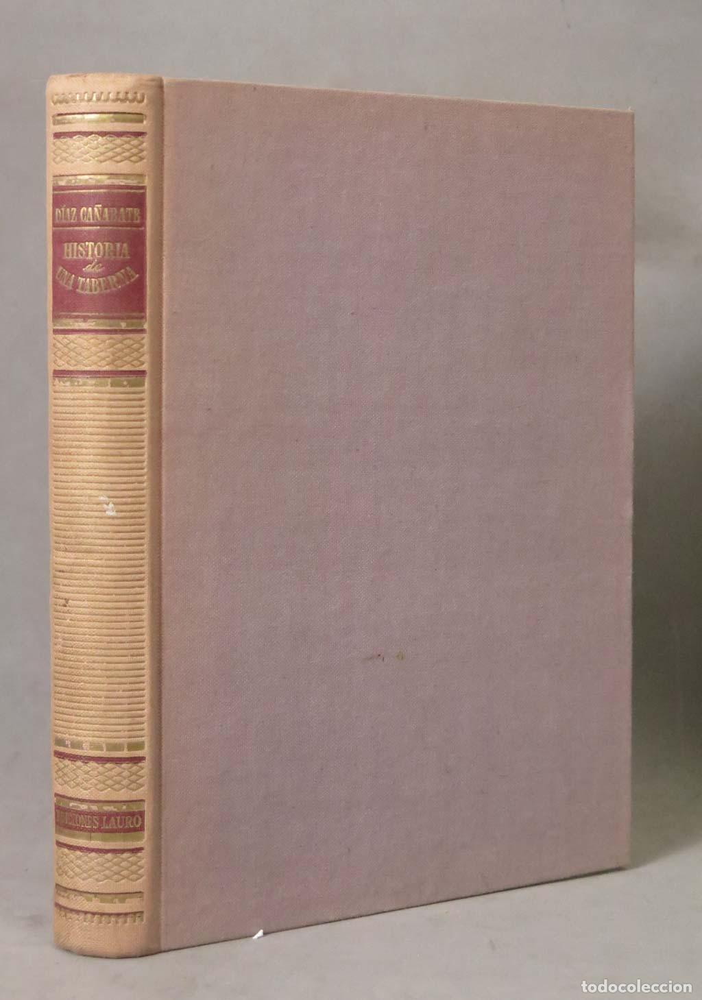 Libros de segunda mano: Historia de una taberna - Antonio D&iacute;az-Ca&ntilde;abate - Litograf&iacute;as de Eduardo Vicente - Ediciones Lauro