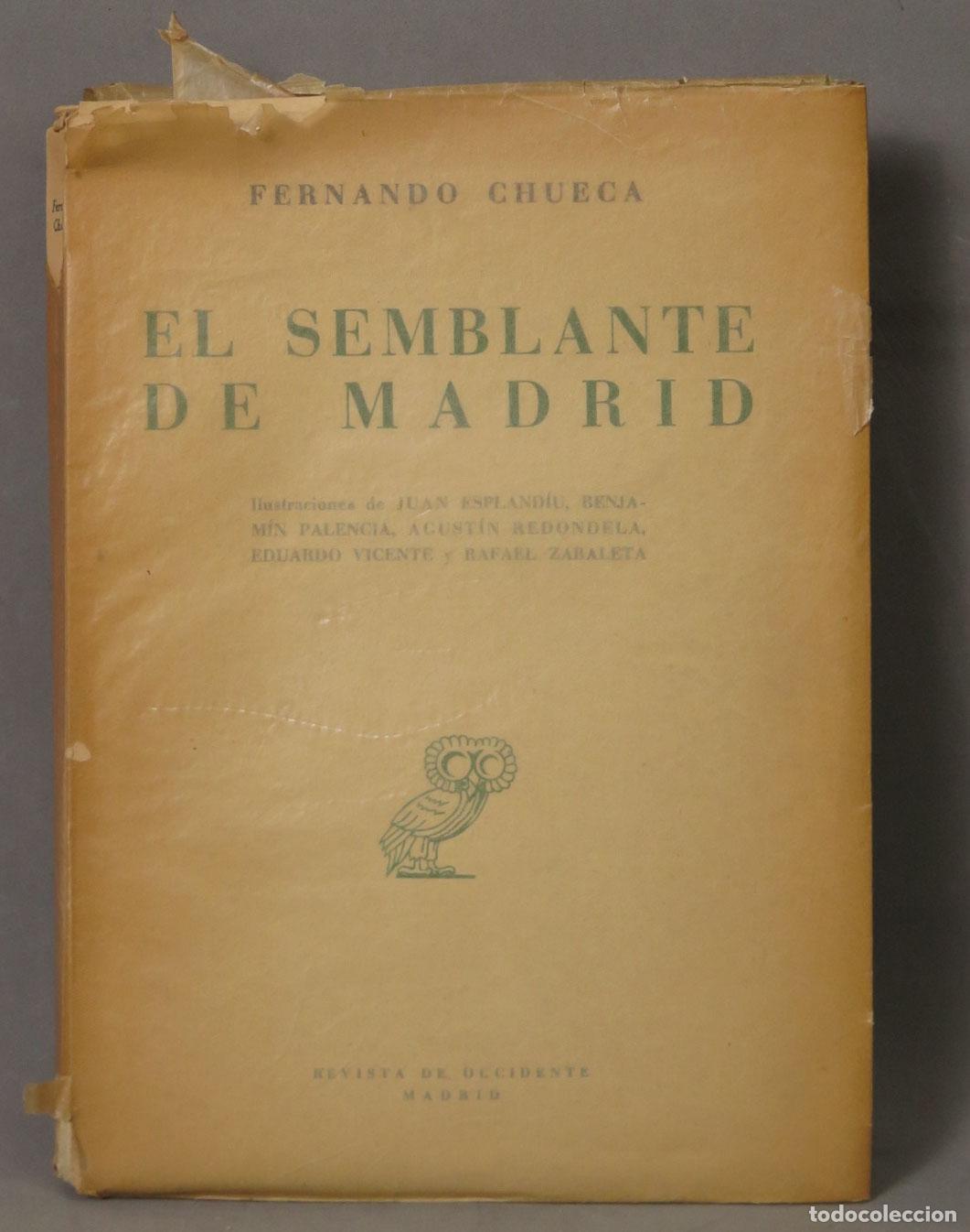 Libros de segunda mano: El semblante de Madrid - Fernando Chueca Goitia - Revista de Occidente