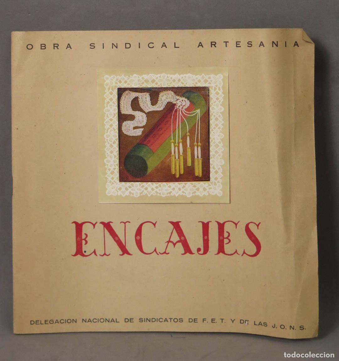 Libros de segunda mano: Encajes - Obra Sindical Artesan&iacute;a