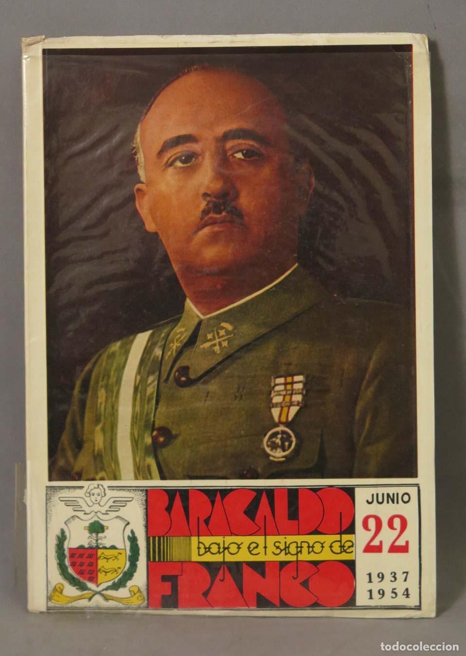 Libros de segunda mano: Memoria de diecisiete a&ntilde;os de vida municipal - Baracaldo - Bajo el signo conductor de Franco