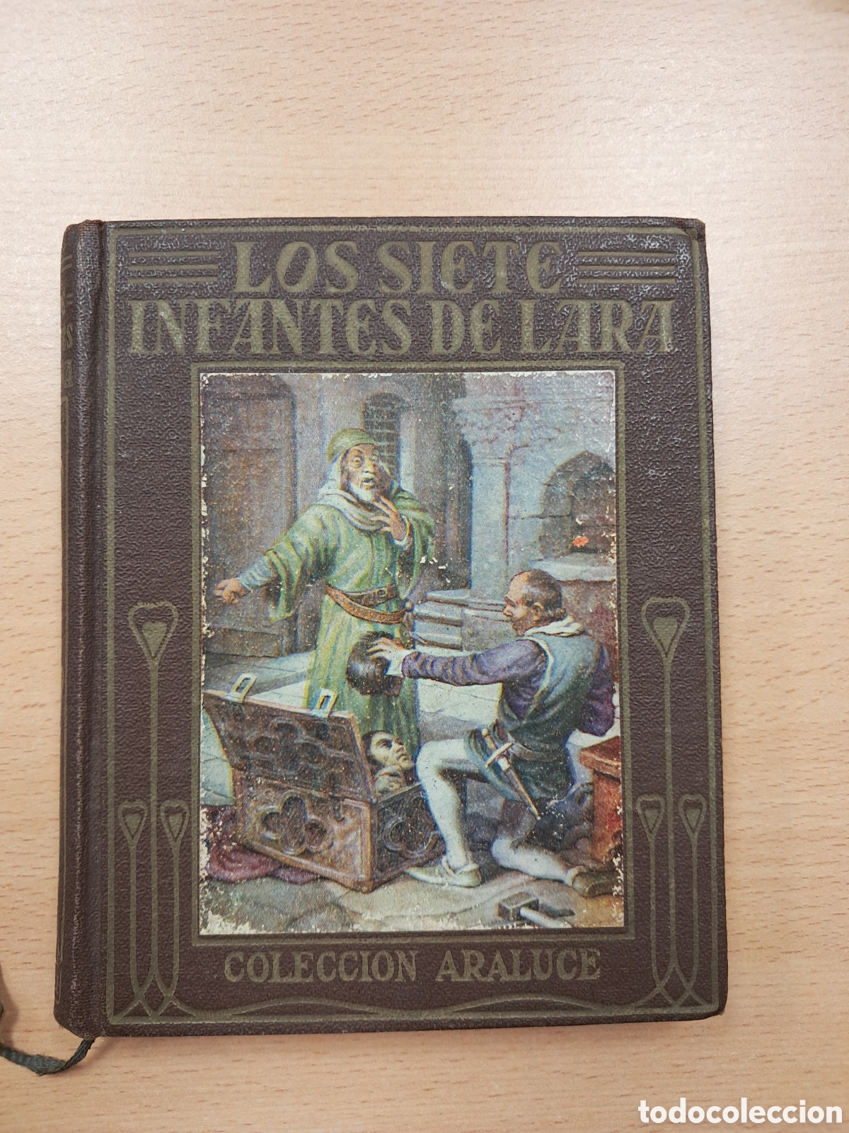 Libros de segunda mano: Los siete infantes de Lara, Manuel Vallve, Editorial Araluce