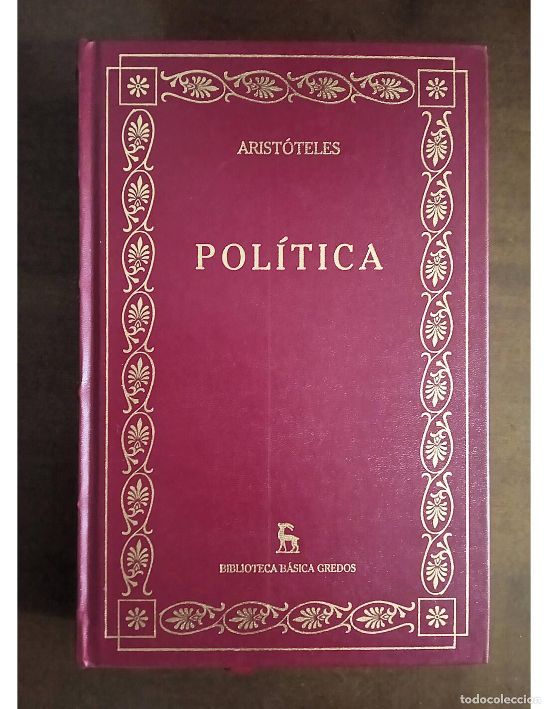 Libri di seconda mano: POL&Iacute;TICA. ARIST&Oacute;TELES. Editorial Gredos. 2000.