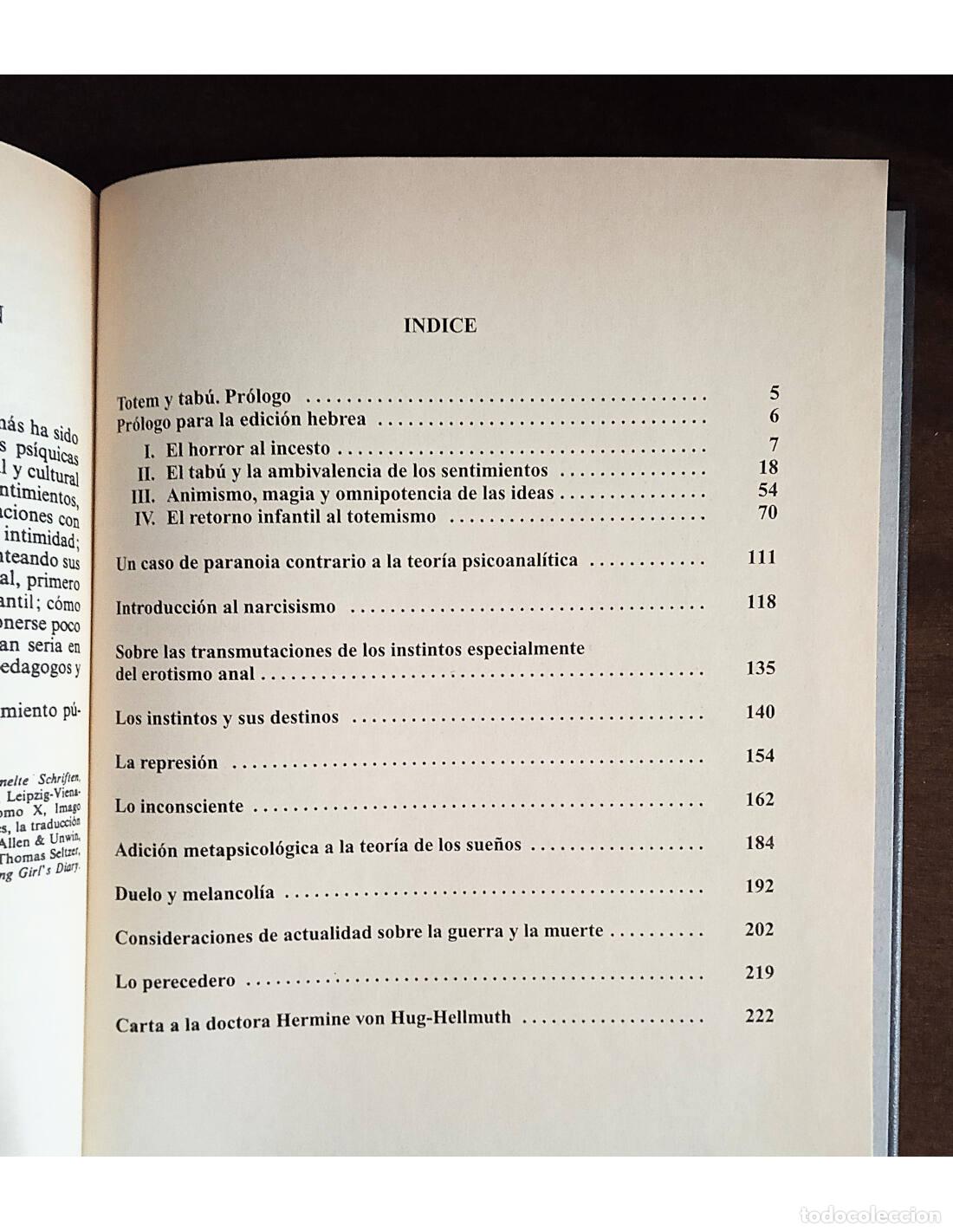 Libros de segunda mano: TOTEM Y TAB&Uacute;. FREUD, Sigmund. Editorial Gredos. 2002. - Foto 4