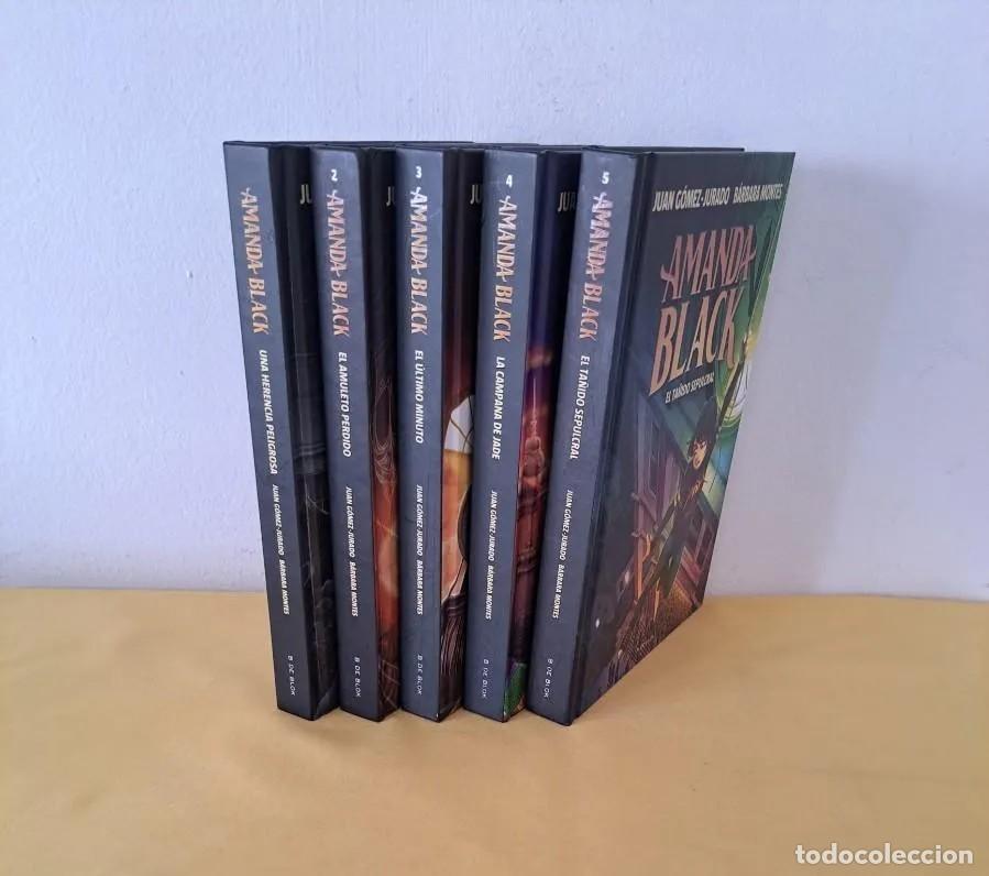 Libros de segunda mano: JUAN G&Oacute;MEZ-JURADO Y BARBARA MONTES - AMANDA BLACK (5 PRIMEROS LIBROS) - 2022