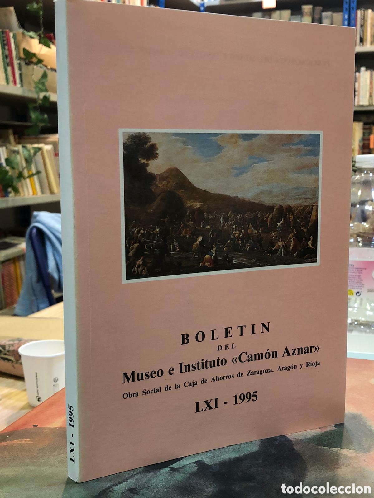 Libros de segunda mano: Boletin del Museo e Instituto &rdquo;Cam&oacute;n Aznar&rdquo;, LXI-1995