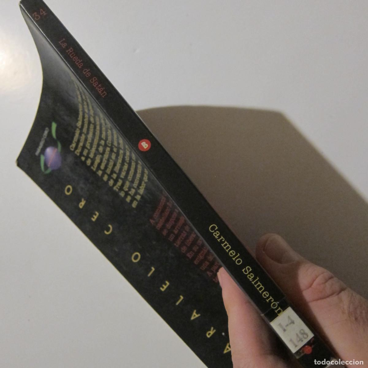 Libros de segunda mano: LA RUEDA DE SAT&Aacute;N - CARMELO SALMER&Oacute;N (BRU&Ntilde;O) JUVENIL - Foto 2