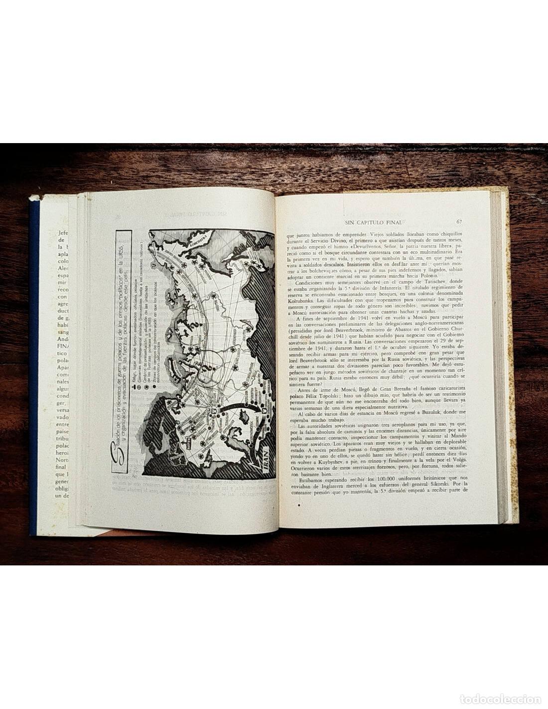 Libros de segunda mano: SIN CAP&Iacute;TULO FINAL. ANDERS, General Wladyslaw. Jos&eacute; Jan&eacute;s. 1948. - Foto 3