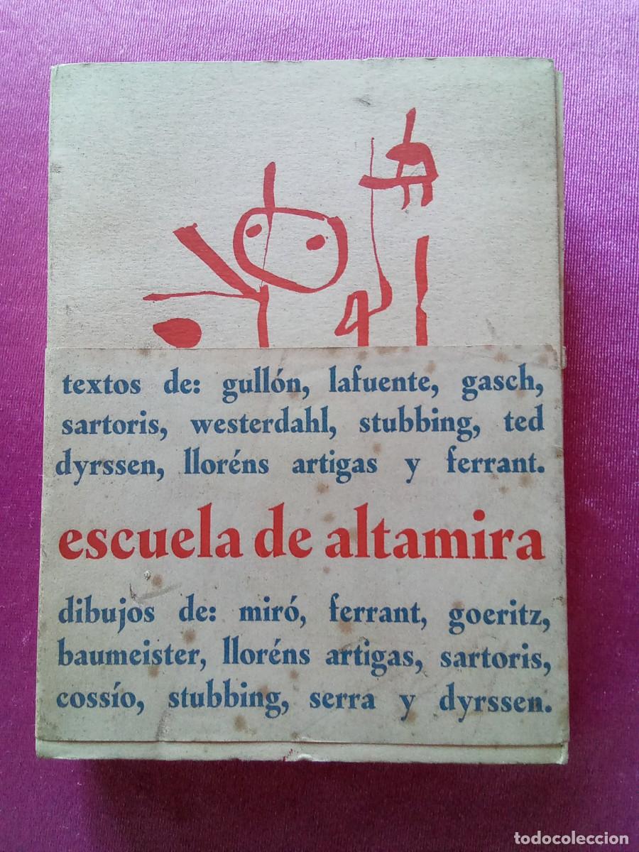 Libros de segunda mano: ESCUELA DE ALTAMIRA.TEXTOS Y CONFERENCIAS 1950.L53 2