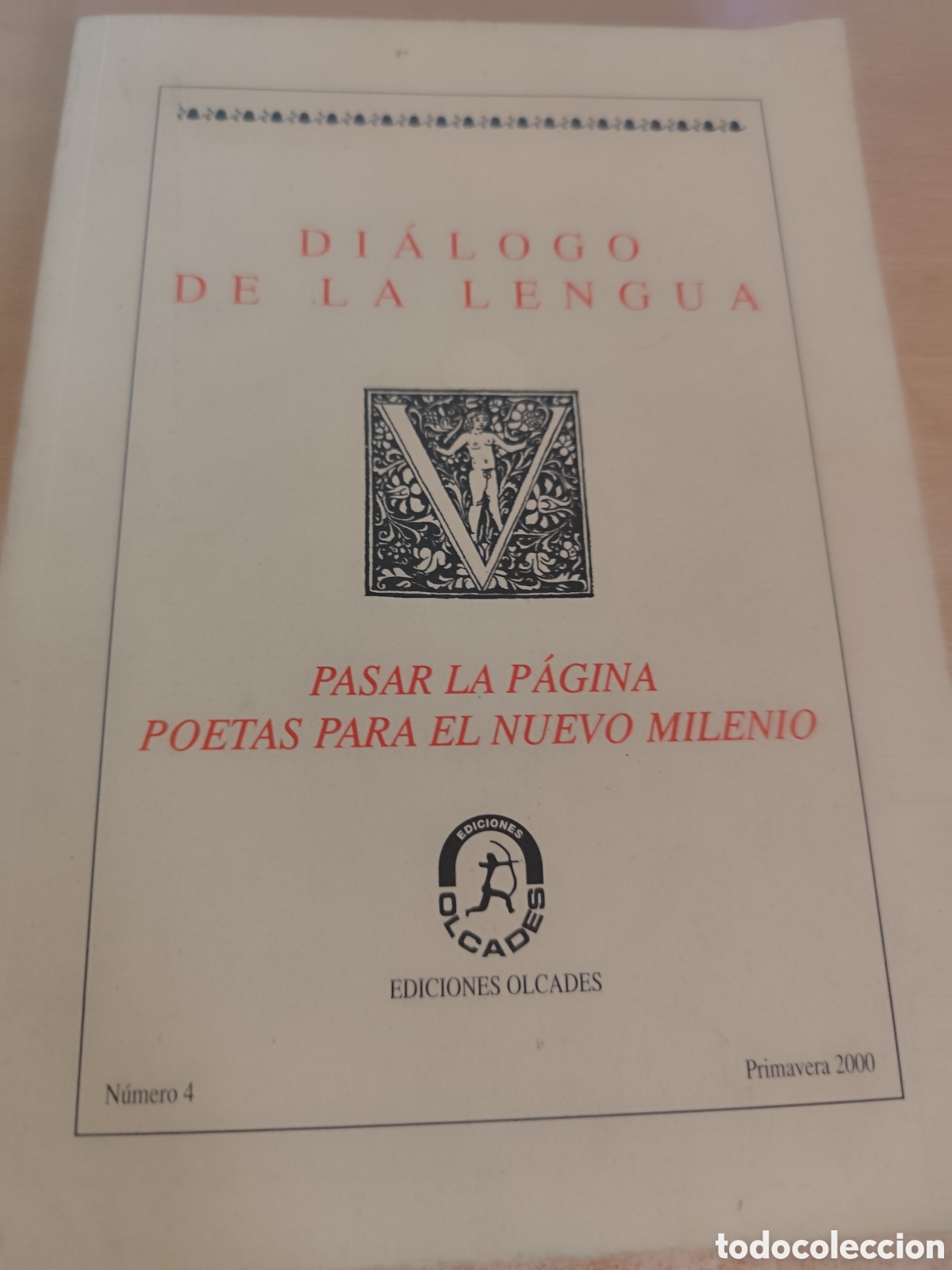 Libros de segunda mano: DIALOGO DE LA LENGUA RF256