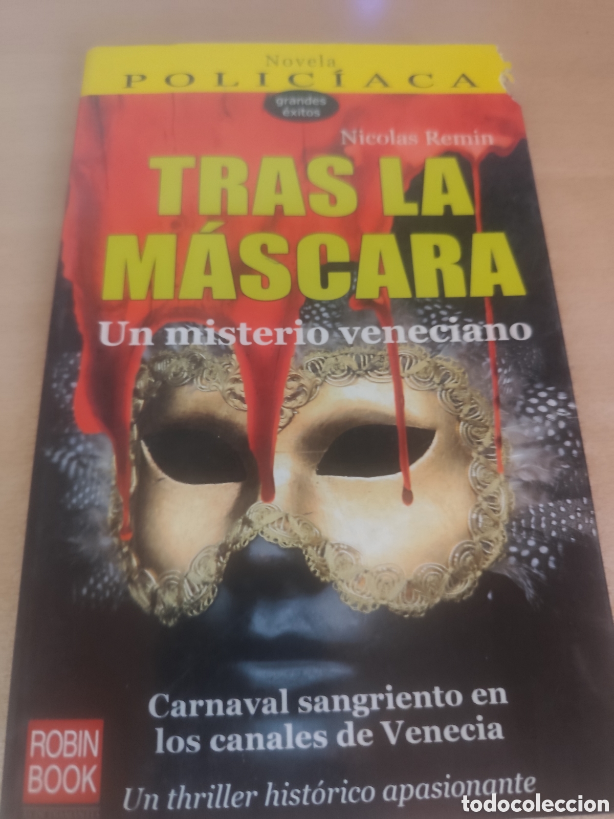 Livres d'occasion: TRAS LA MASCARA UN MISTERIO VENECIANO RF248