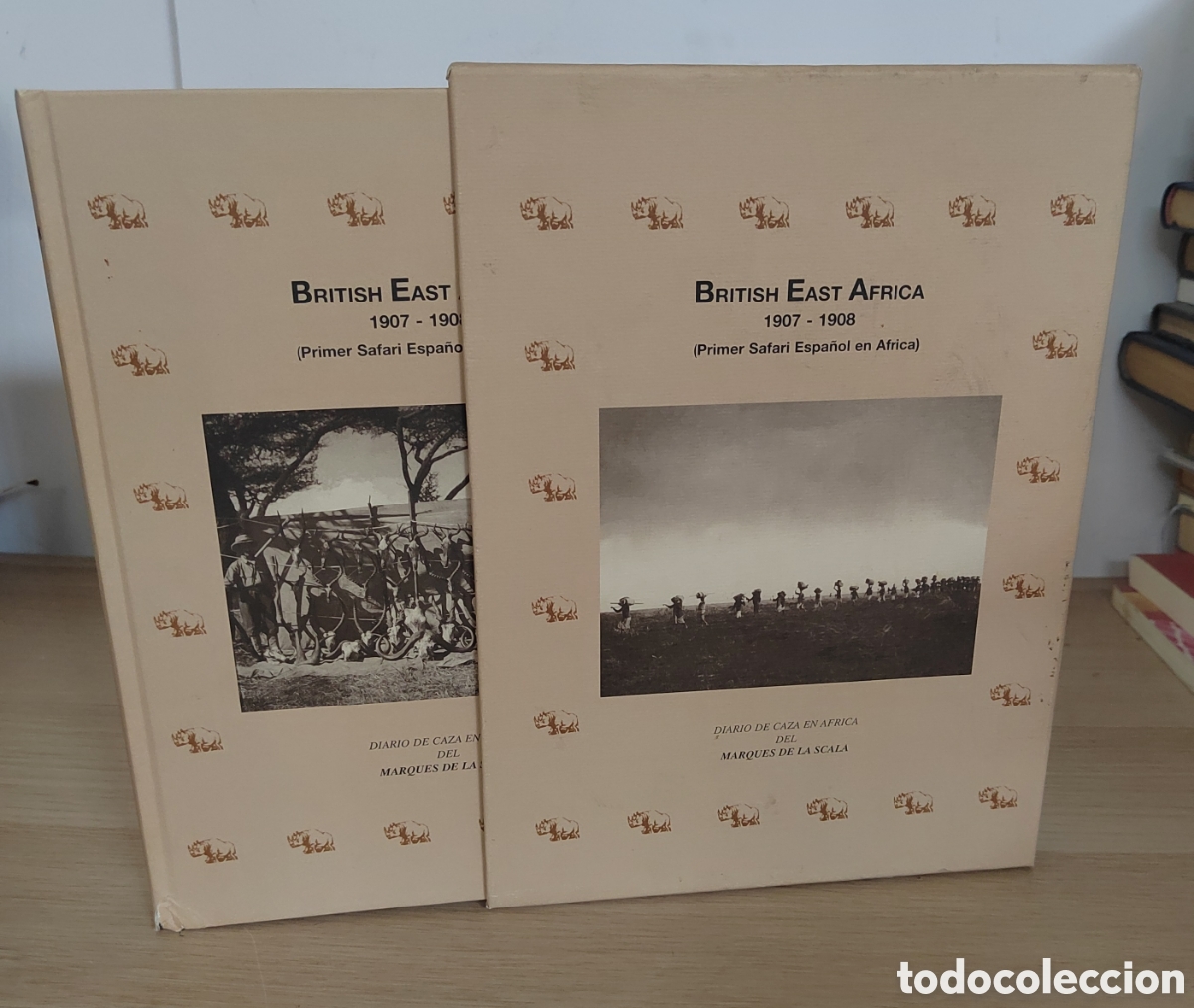 Libros de segunda mano: BRITISH EAST AFRICA 1907-1908 (PRIMER SAFARI ESPA&Ntilde;OL EN AFRICA). MALDONADO Vidal