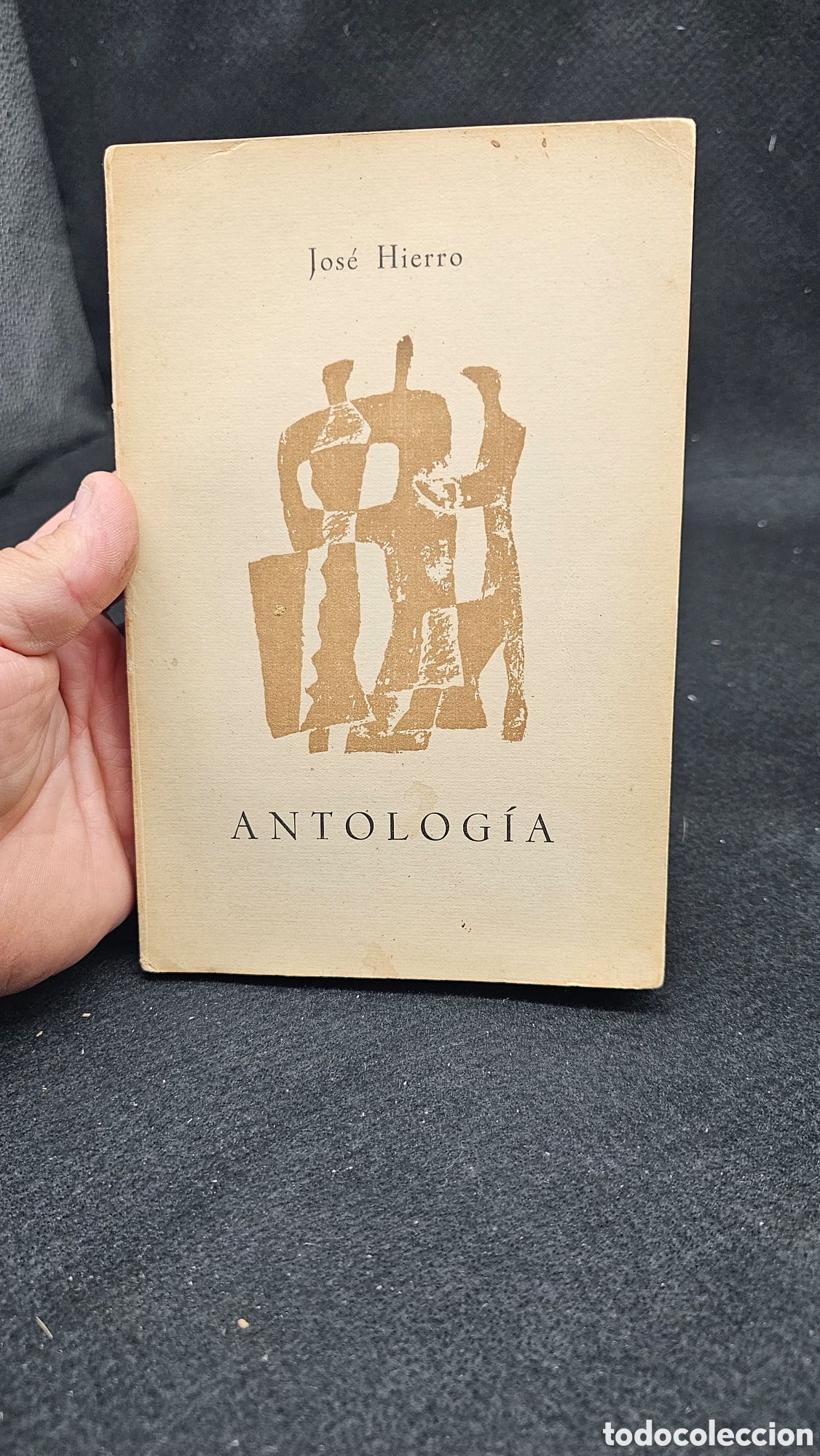 Libros de segunda mano: Antiguo libro de Romances por Jos&eacute; Hierro ANTOLOG&Iacute;A