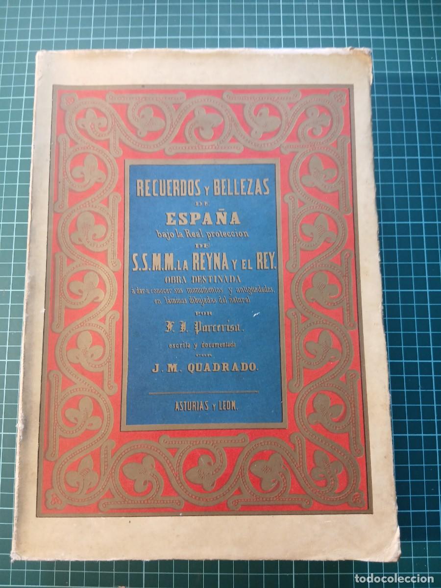 Libros de segunda mano: RECUERDOS Y BELLEZAS DE ESPA&Ntilde;A - ASTURIAS Y LEON - EDICION FACSIMILAR