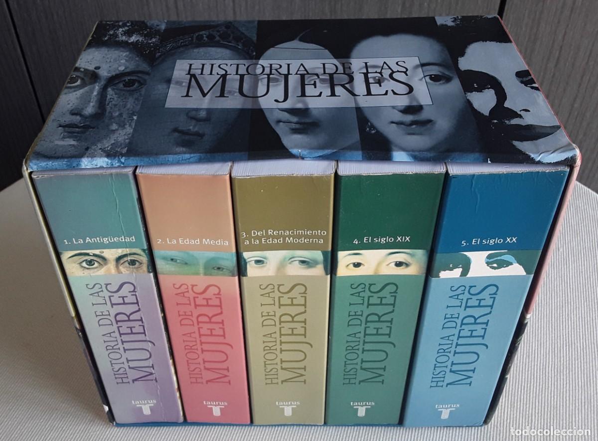 Libros de segunda mano: HISTORIA DE LAS MUJERES BAJO LA DIRECCI&Oacute;N DE GEORGES DUBY Y MICHELLE PERROT. 5 TOMOS EN SU ESTUCHE.