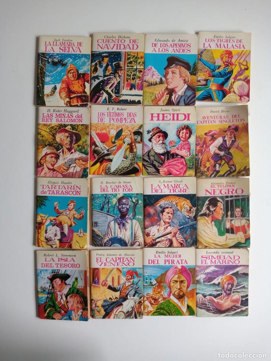 Libros de segunda mano: Pack 34 libros Petete &middot; Minibiblioteca de la Literatura Universal &middot; Colecci&oacute;n vintage