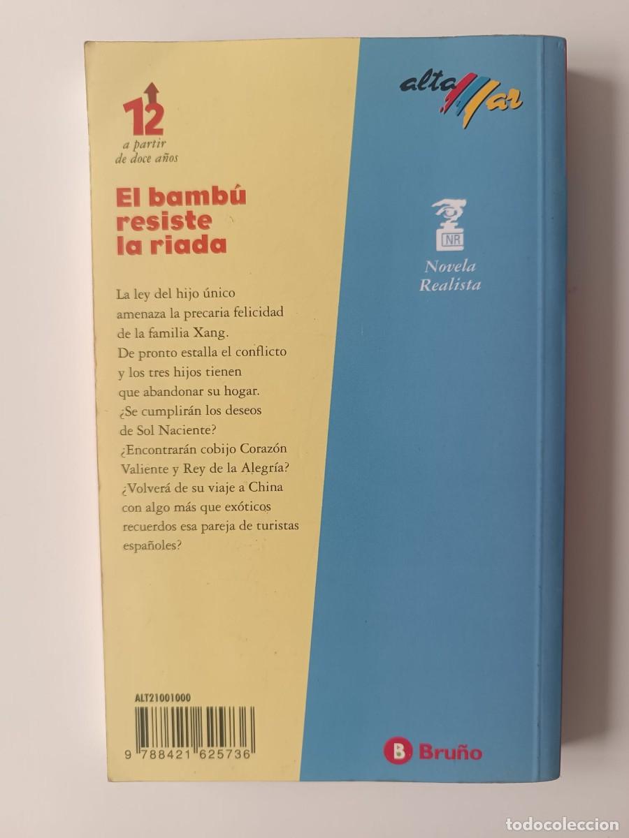 Libros de segunda mano: El bamb&uacute; resiste la riada &middot; Montserrat del Amo &middot; Bru&ntilde;o &middot; Colecci&oacute;n Alta Mar - Foto 2