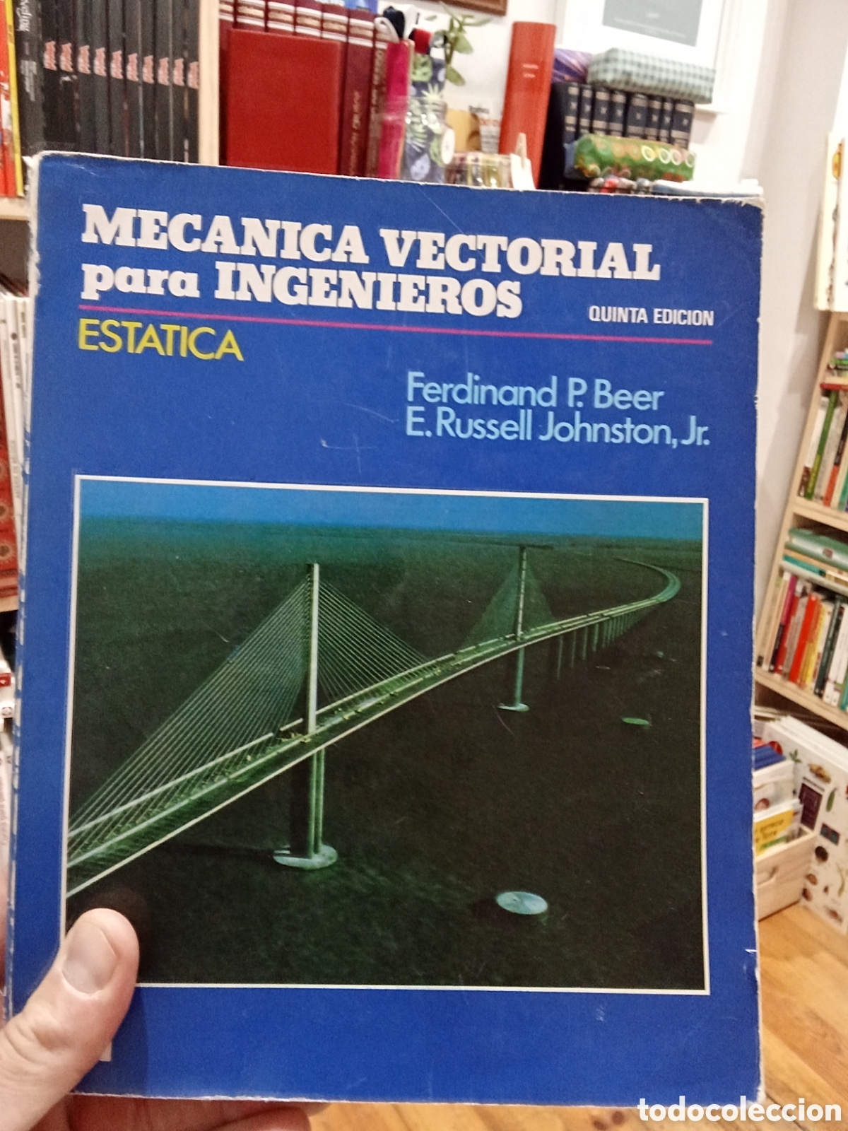 Libros de segunda mano: Mec&aacute;nica Vectorial para Ingenieros Est&aacute;tica - Ferdinand Beer / Russell Johnston - McGraw Hill
