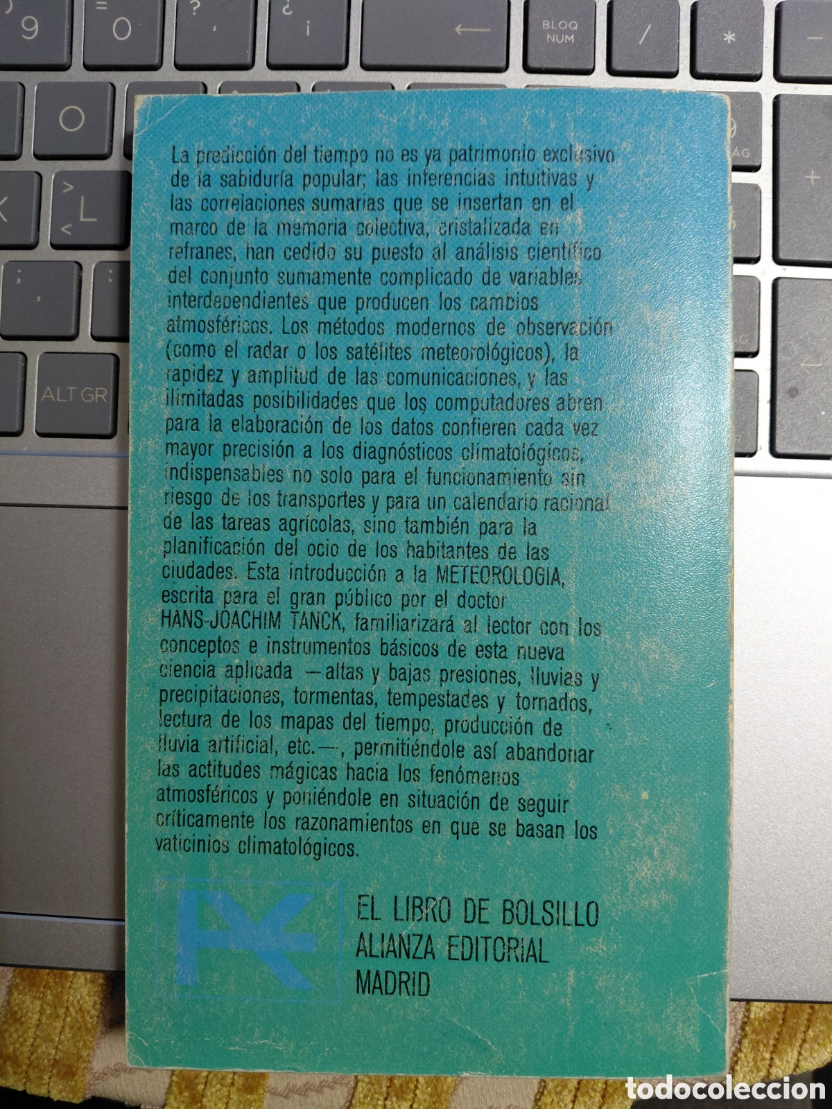 Libros de segunda mano: Meteorolog&iacute;a, Hans-Joachim Tanck - Foto 3