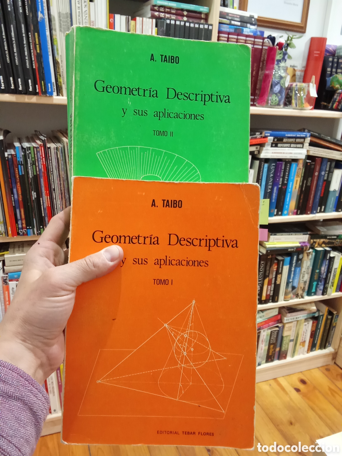 Libros de segunda mano: Geometr&iacute;a descriptiva y sus aplicaciones 2 Tomos - A. Taibo