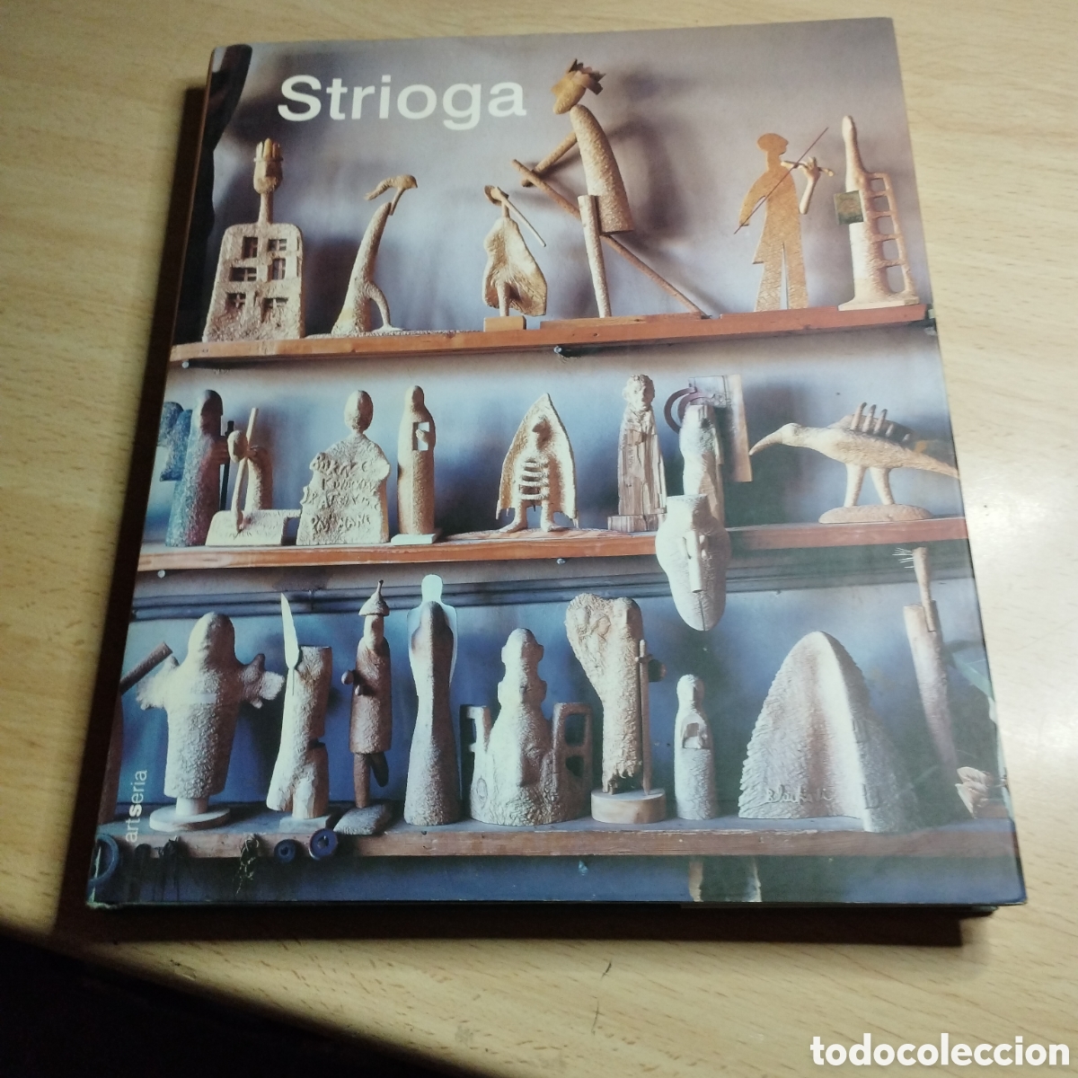 Libros de segunda mano: Leonas Strioga. Escultor. 2004. Art Seria. (Est&aacute; en lituano)