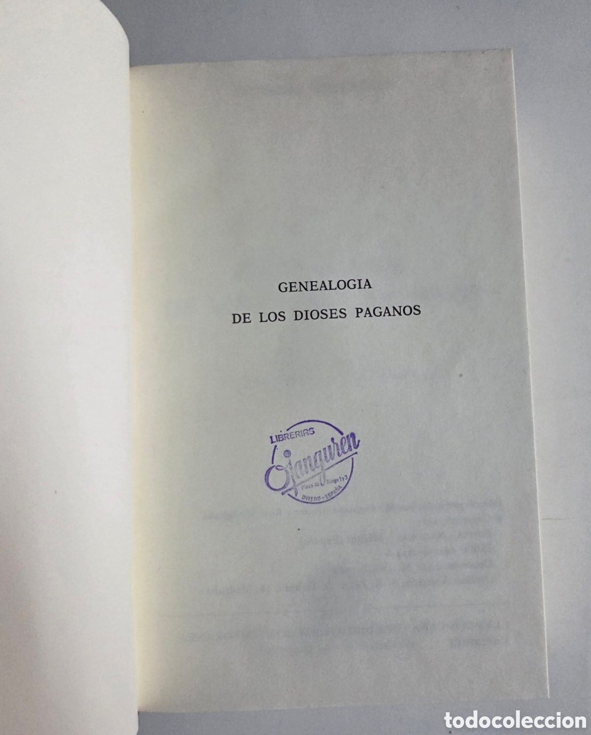 Libros de segunda mano: GENEALOGIA DE LOS DIOSES PAGANOS. BOCCACCIO. Editora Nacional 1983 - Foto 5